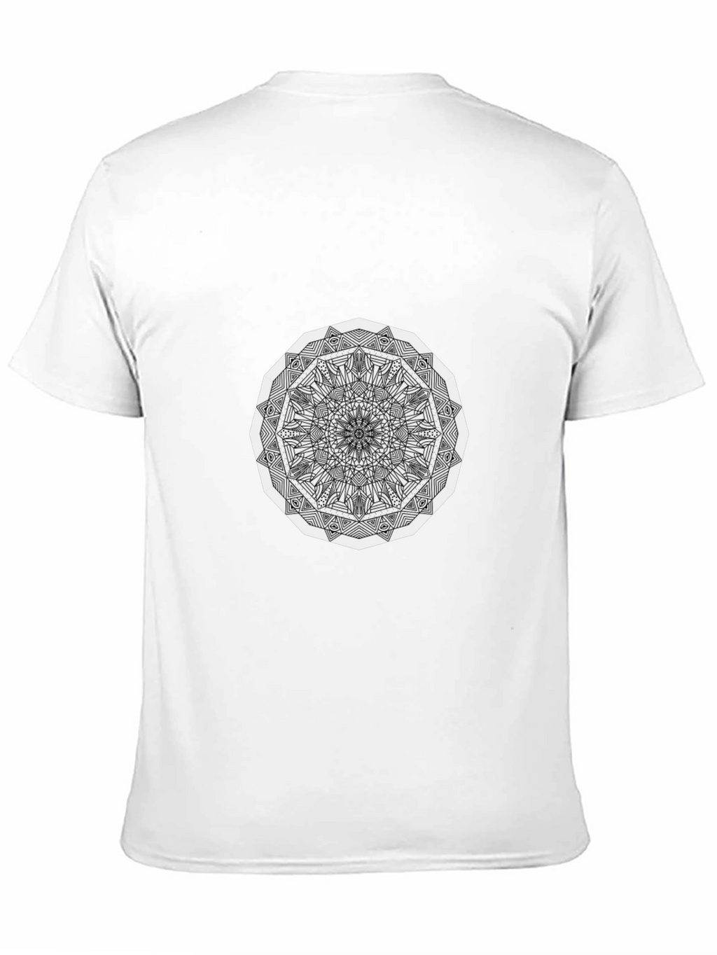 Mandala Graphic Black T-Shirt