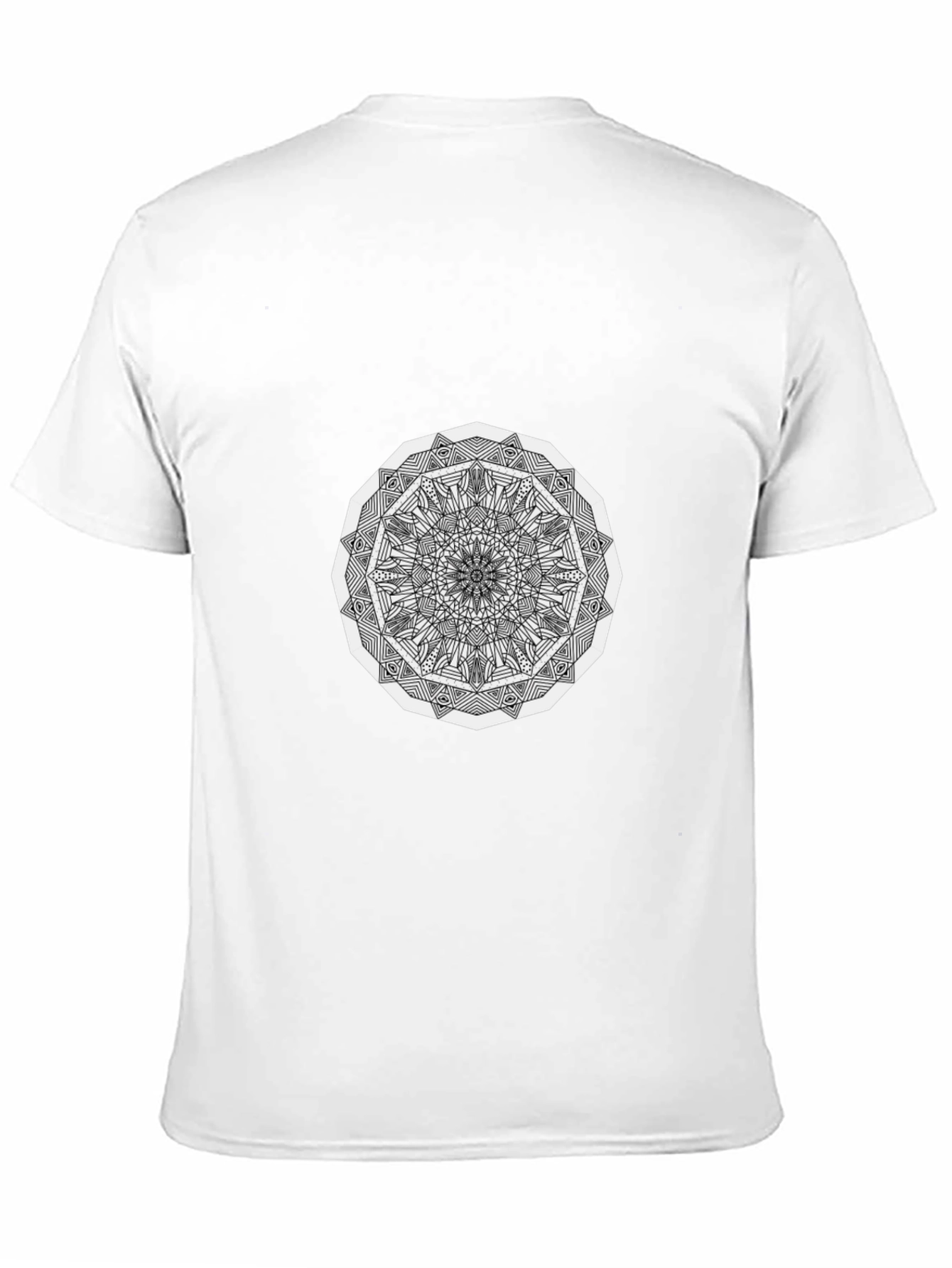 Mandala Graphic Black T-Shirt
