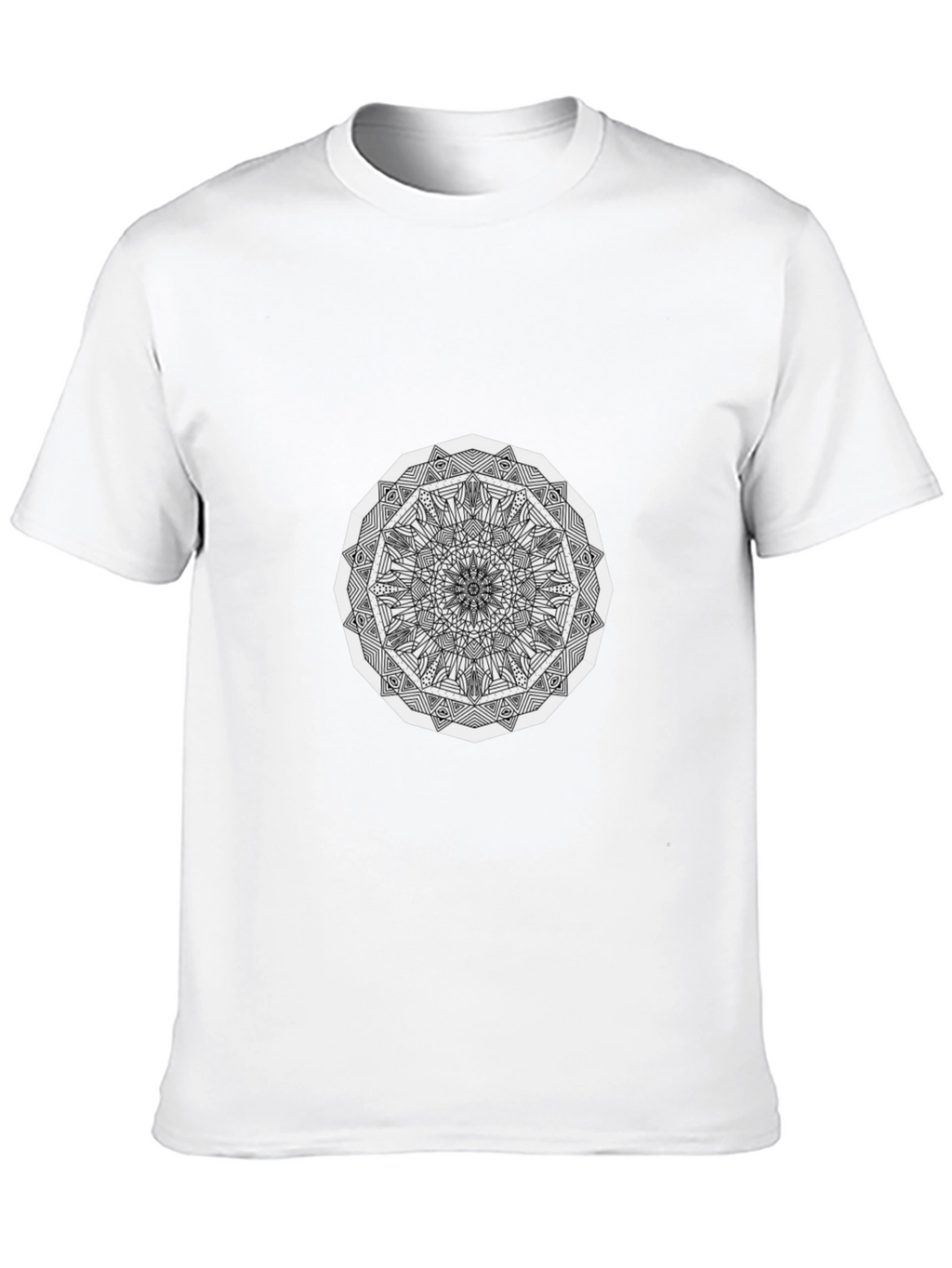 Mandala Graphic Black T-Shirt