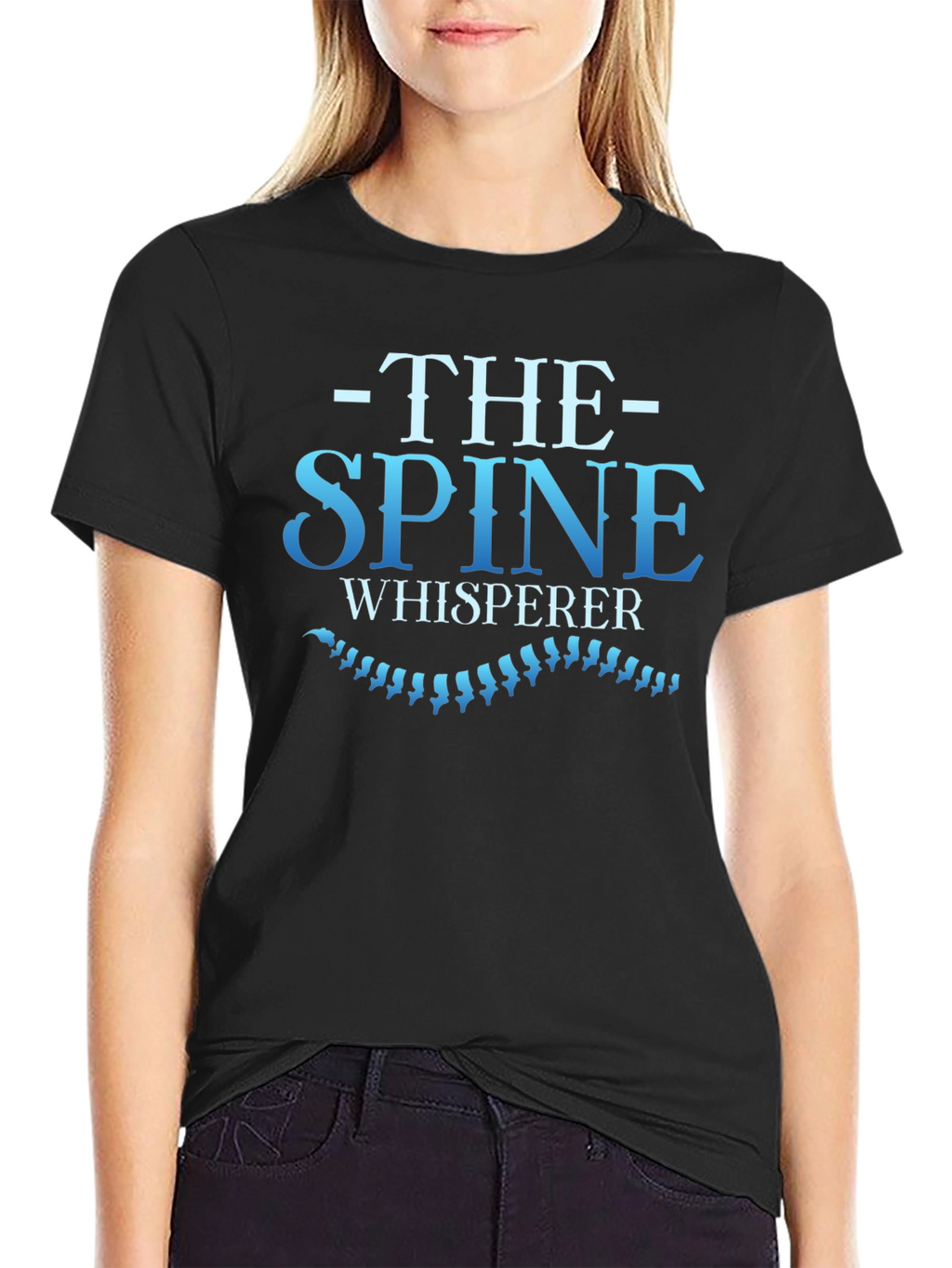 Spine Whisperer Graphic Tee - Chiropractic Humor T-Shirt