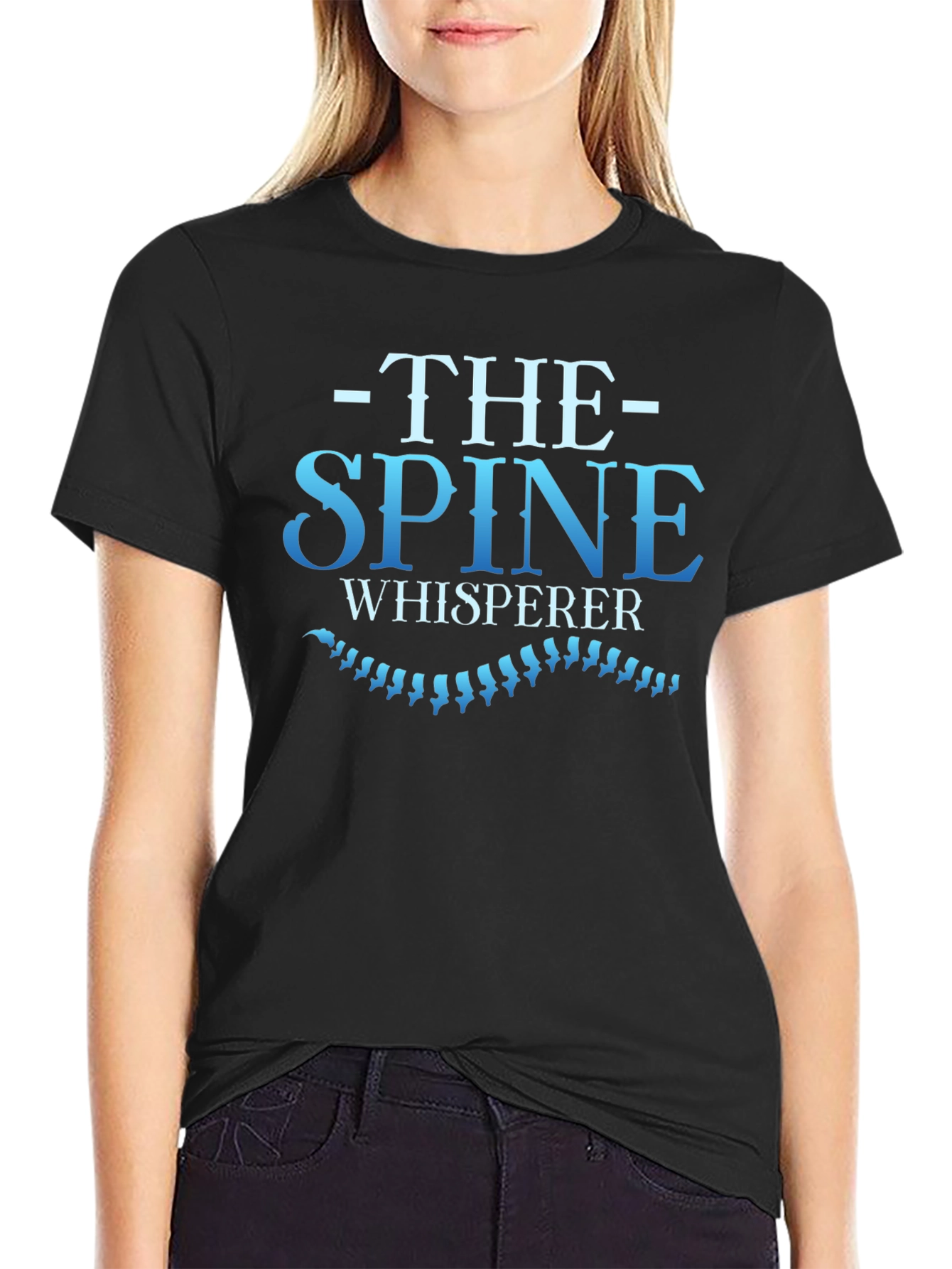 Spine Whisperer Graphic Tee - Chiropractic Humor T-Shirt