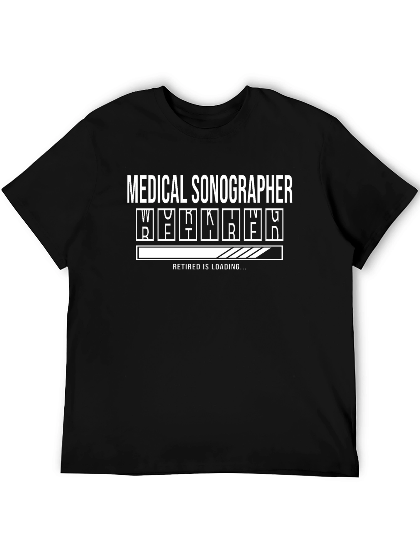 Medical Sonographer Retirement Loading T-Shirt