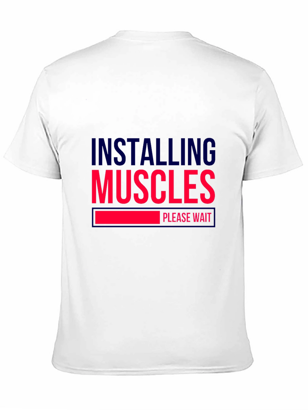 Installing Muscles Black Graphic Tee