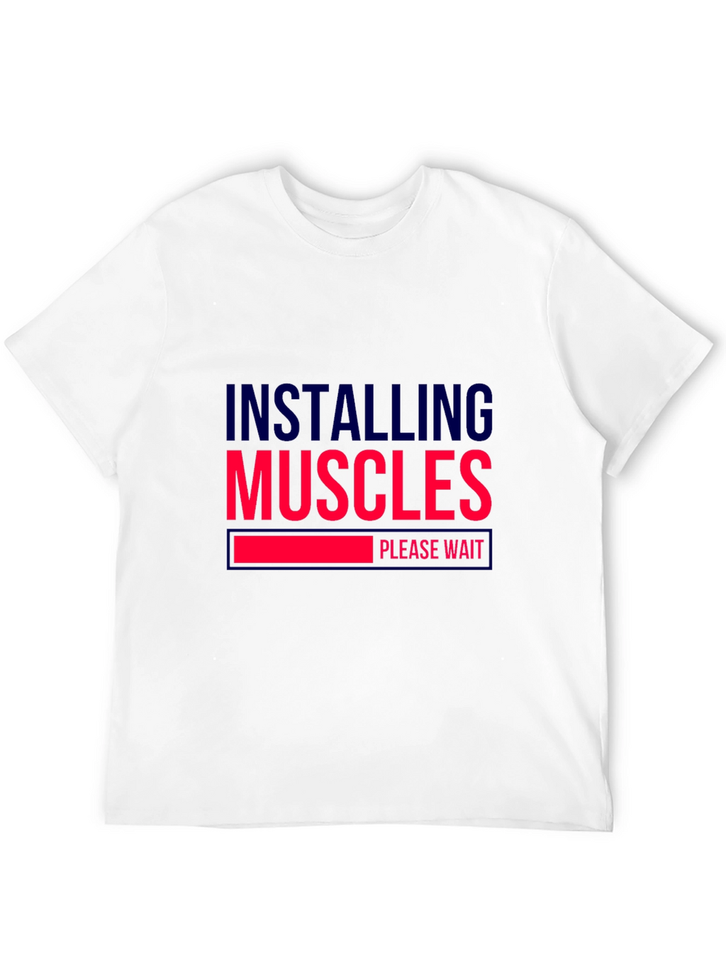 Installing Muscles Black Graphic Tee