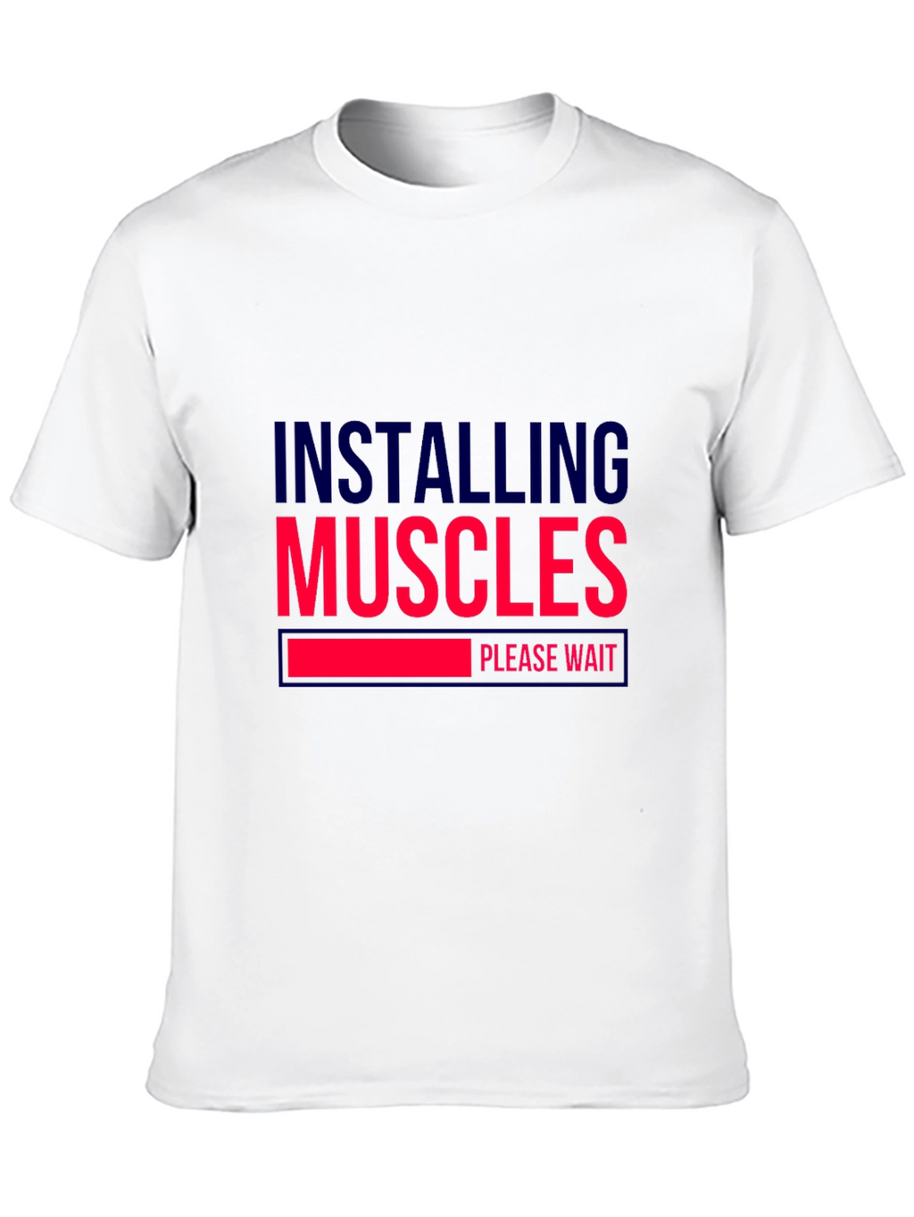 Installing Muscles Black Graphic Tee
