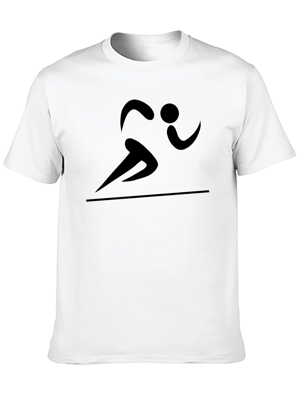 Running Figure Graphic Tee - Black