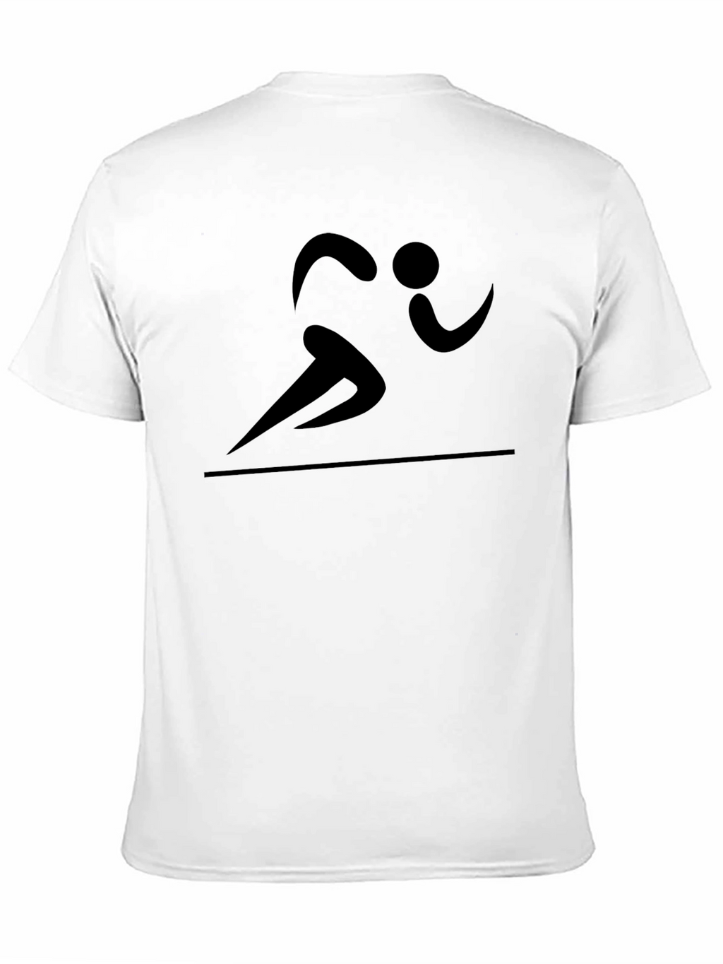 Running Figure Graphic Tee - Black