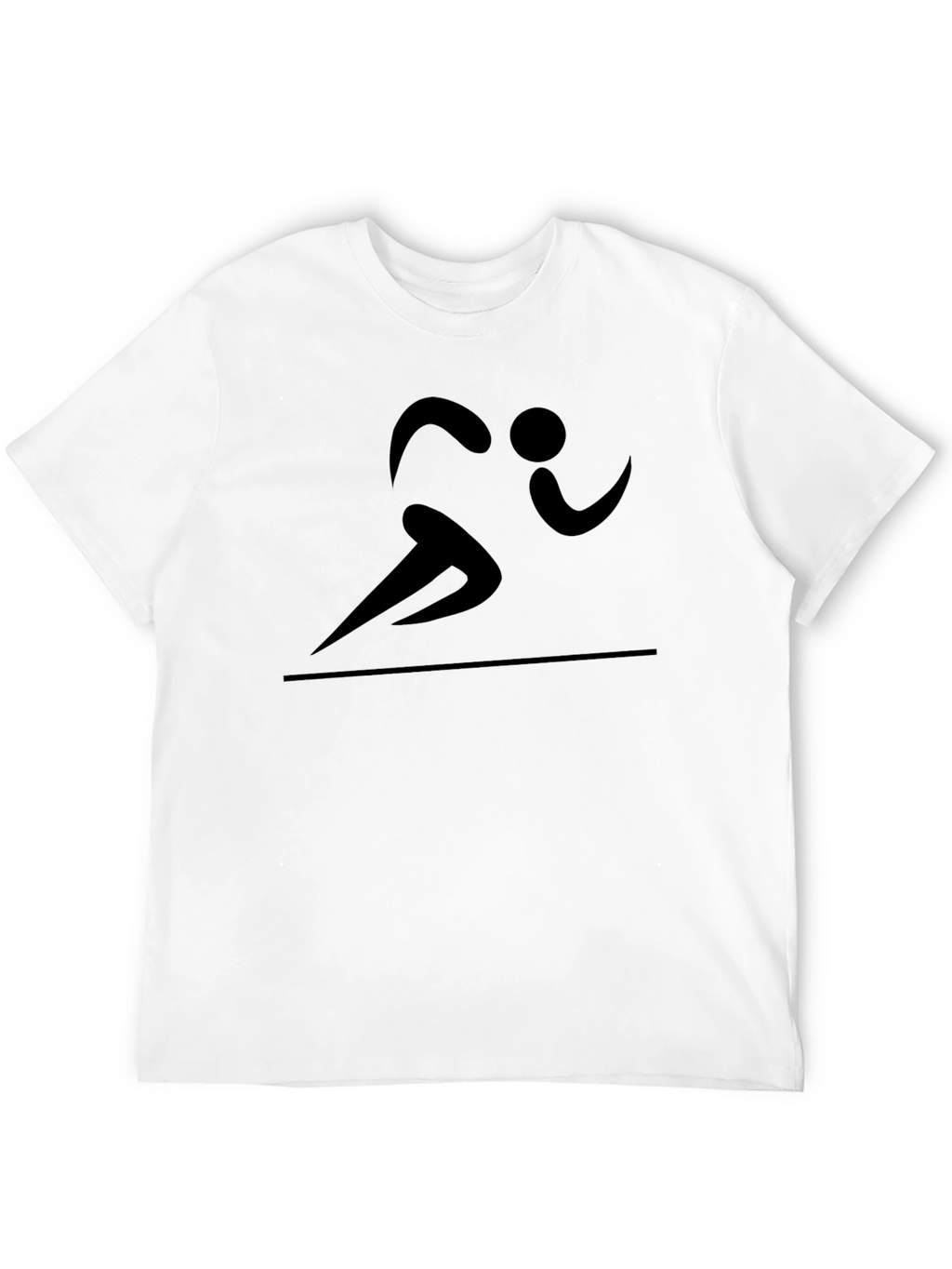 Running Figure Graphic Tee - Black