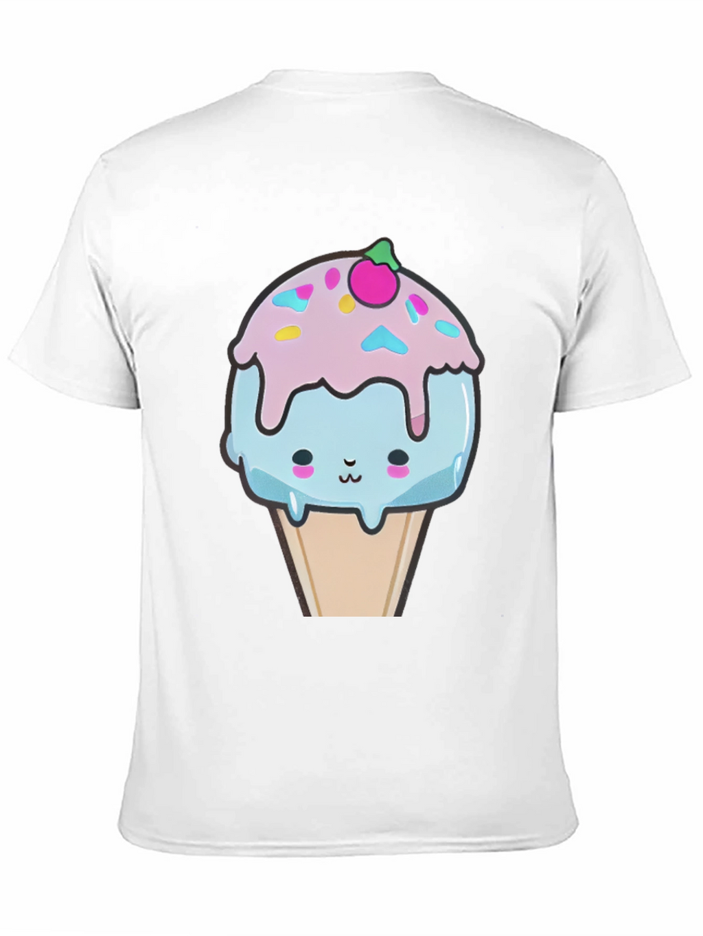 Kawaii Ice Cream Graphic Tee - Fun & Unique!