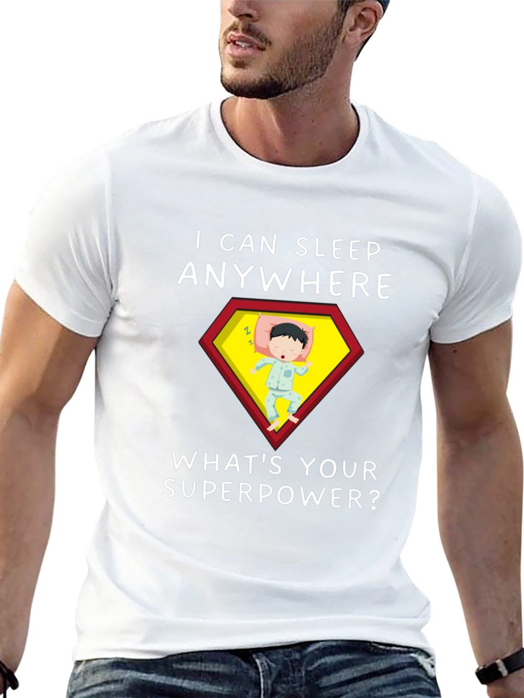 Sleep Anywhere Superpower T-Shirt