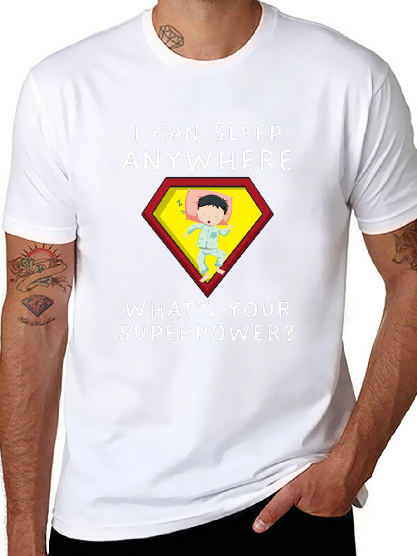 Sleep Anywhere Superpower T-Shirt