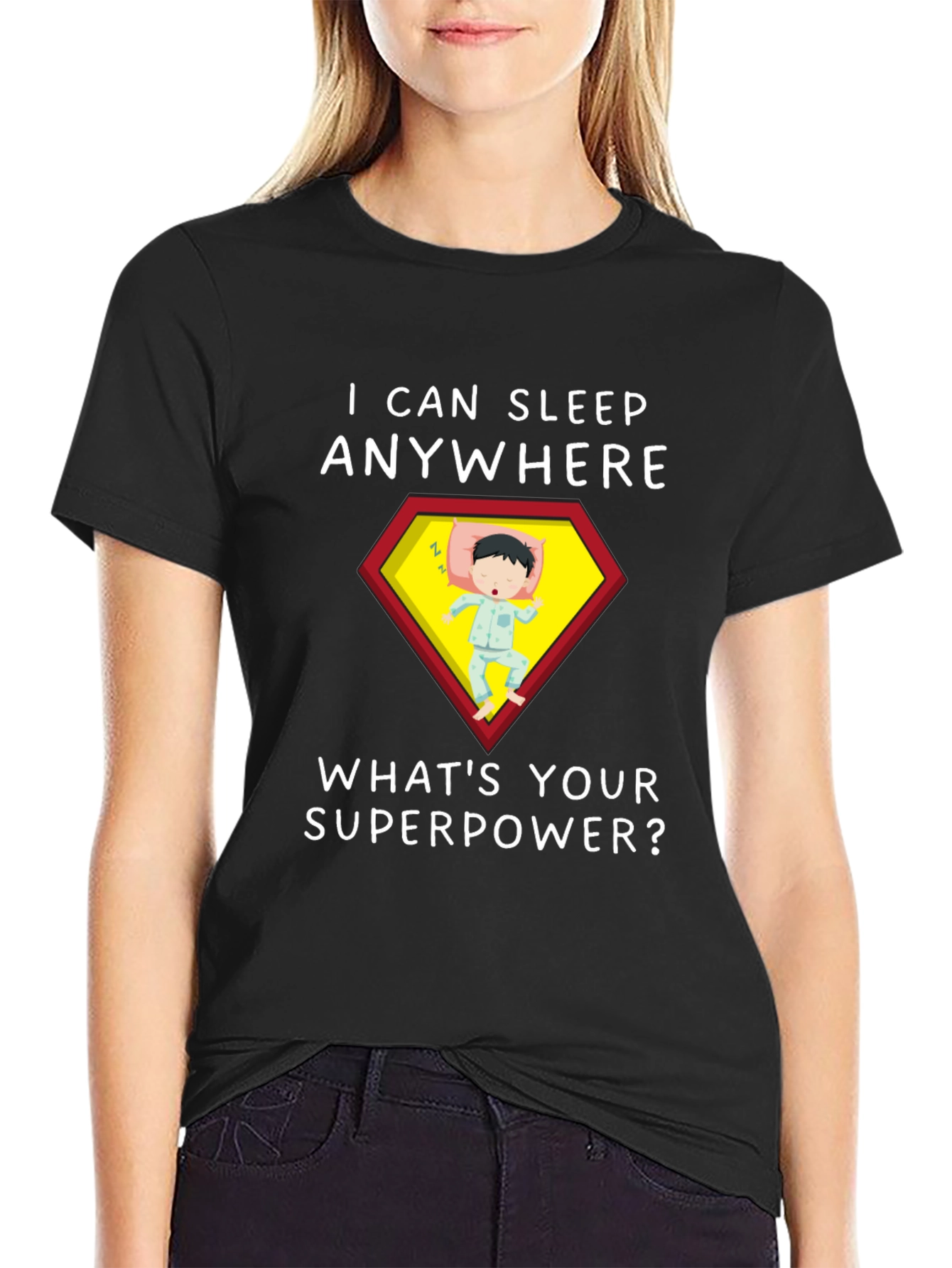 Sleep Anywhere Superpower T-Shirt
