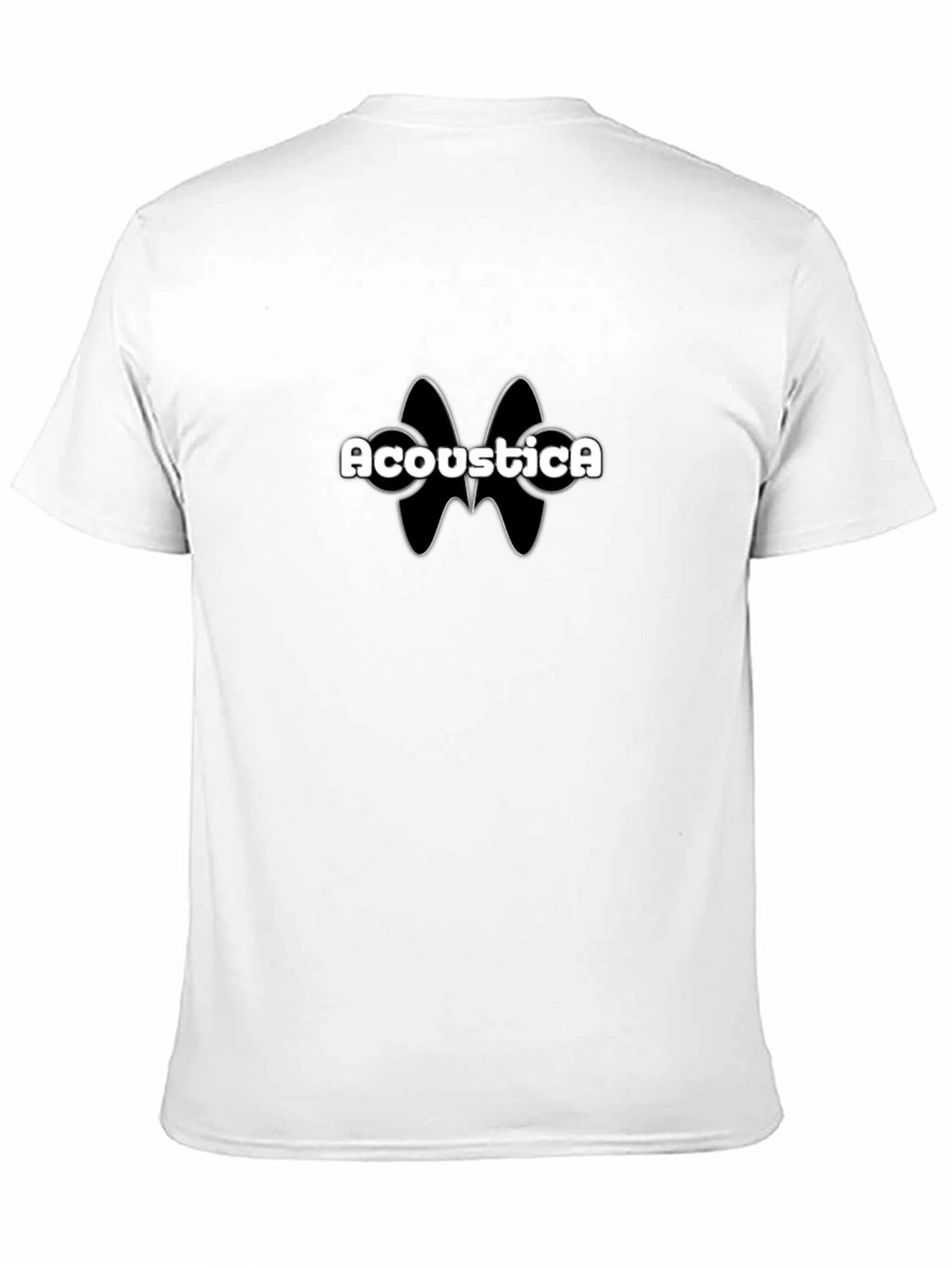 Acoustica Graphic T-Shirt - Classic Black Tee