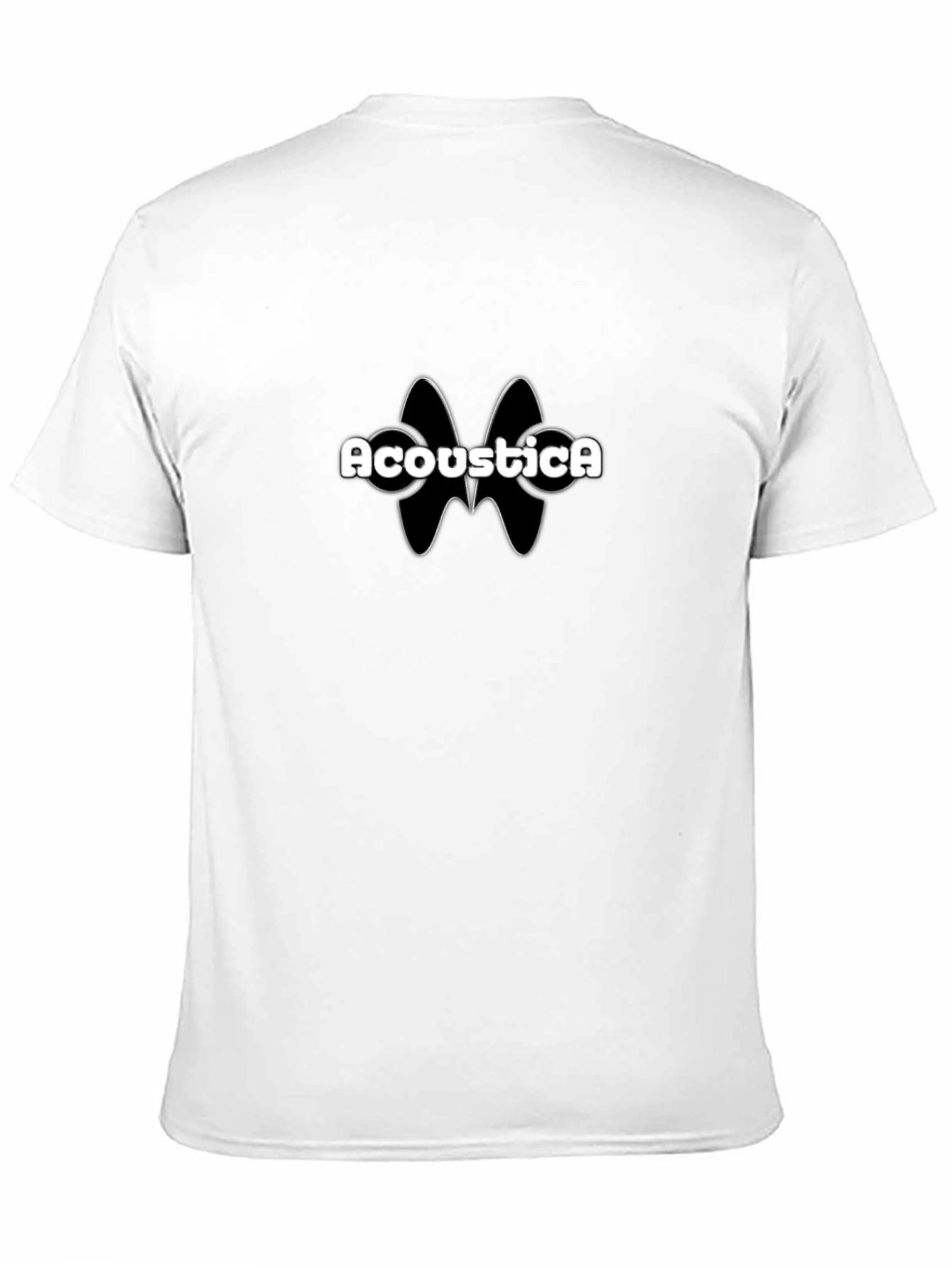 Acoustica Graphic T-Shirt - Classic Black Tee