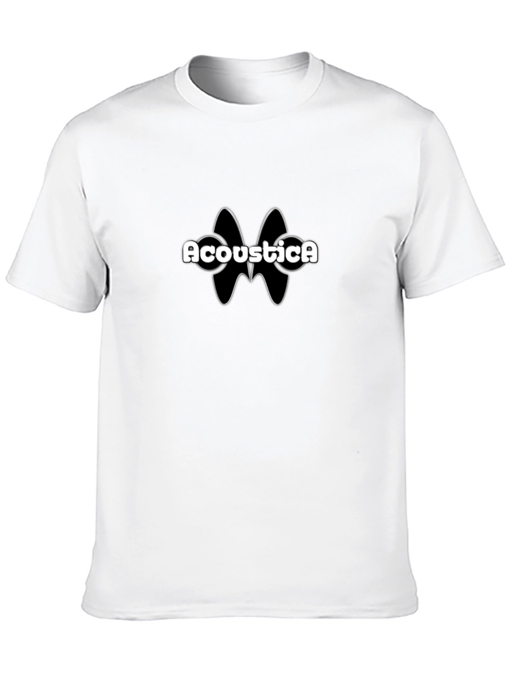 Acoustica Graphic T-Shirt - Classic Black Tee