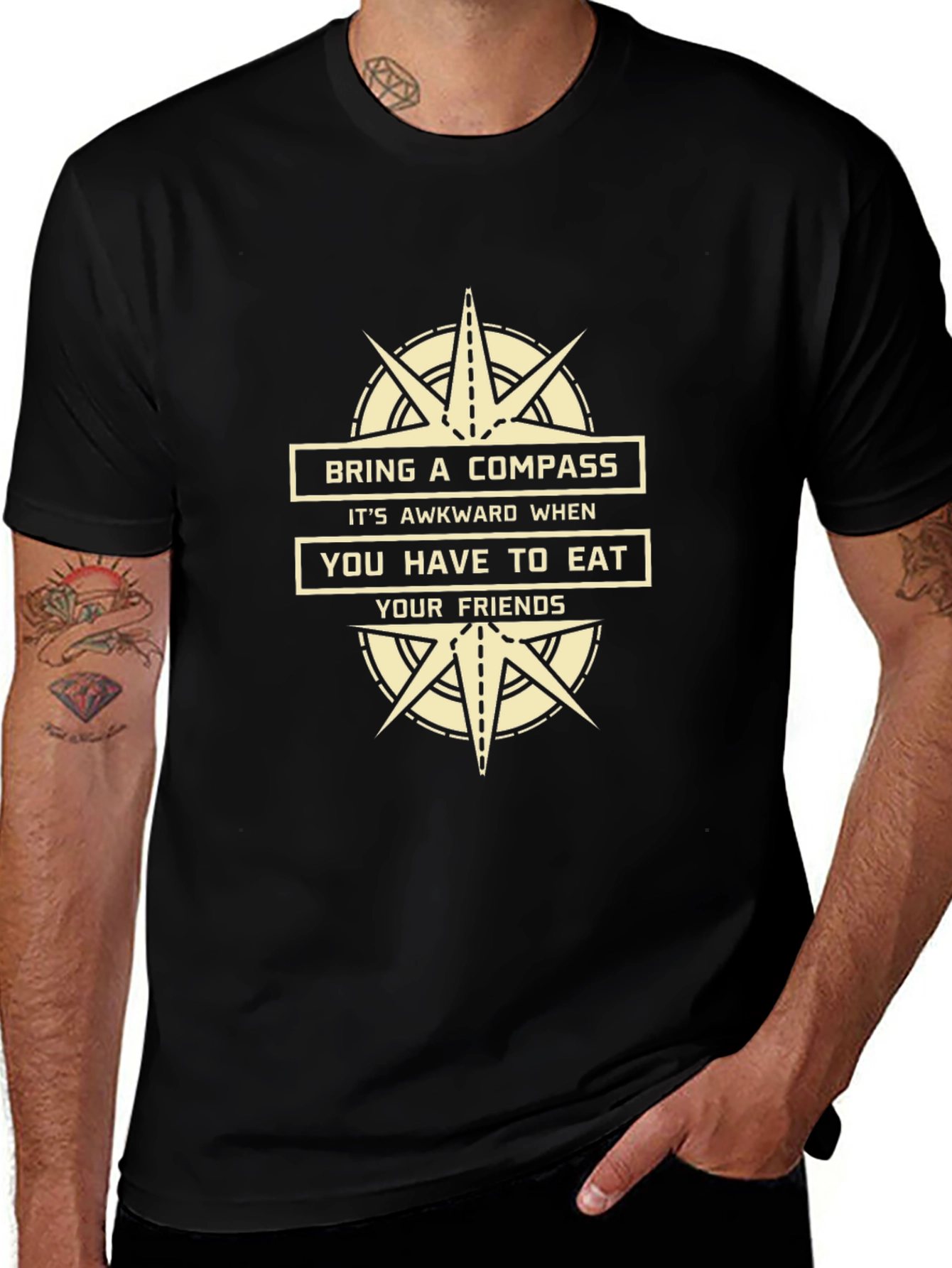 Bring a Compass Funny T-Shirt