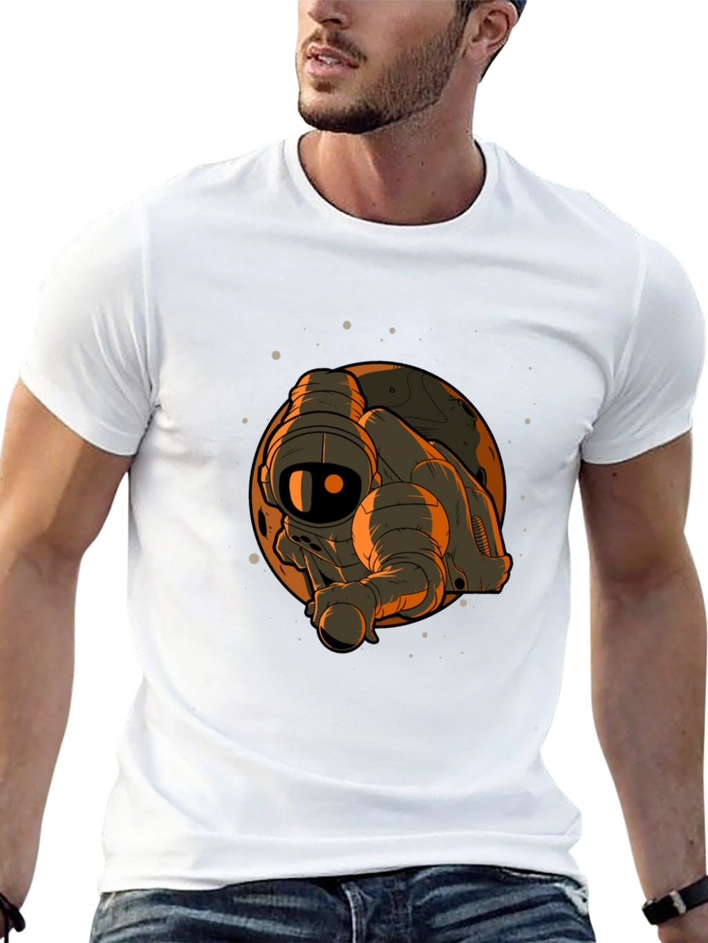 Astronaut Graphic T-Shirt - Space Explorer Tee