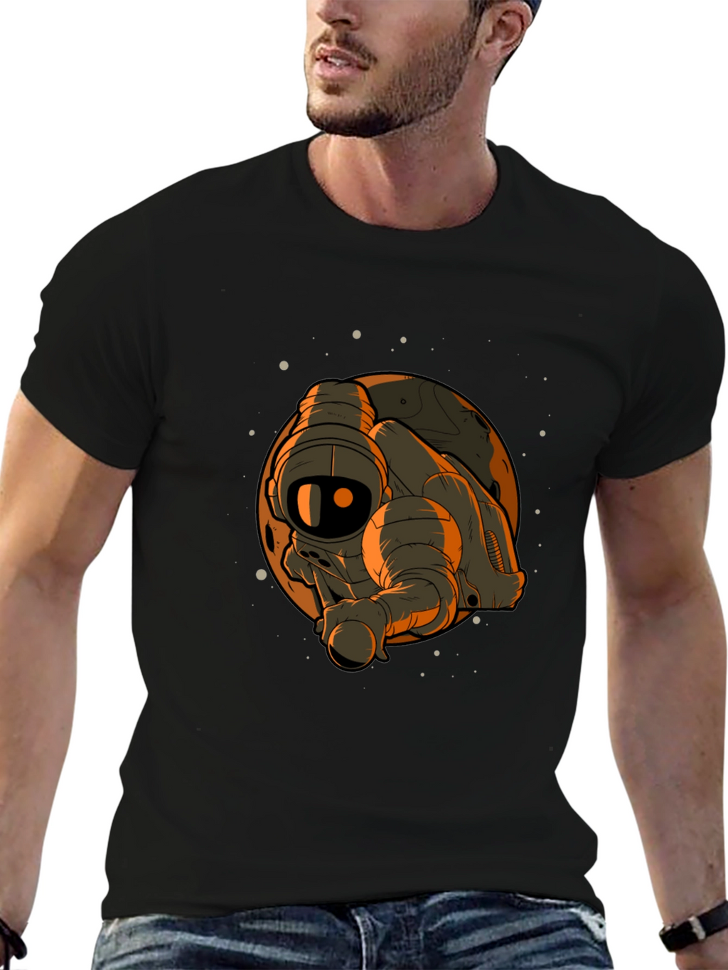 Astronaut Graphic T-Shirt - Space Explorer Tee