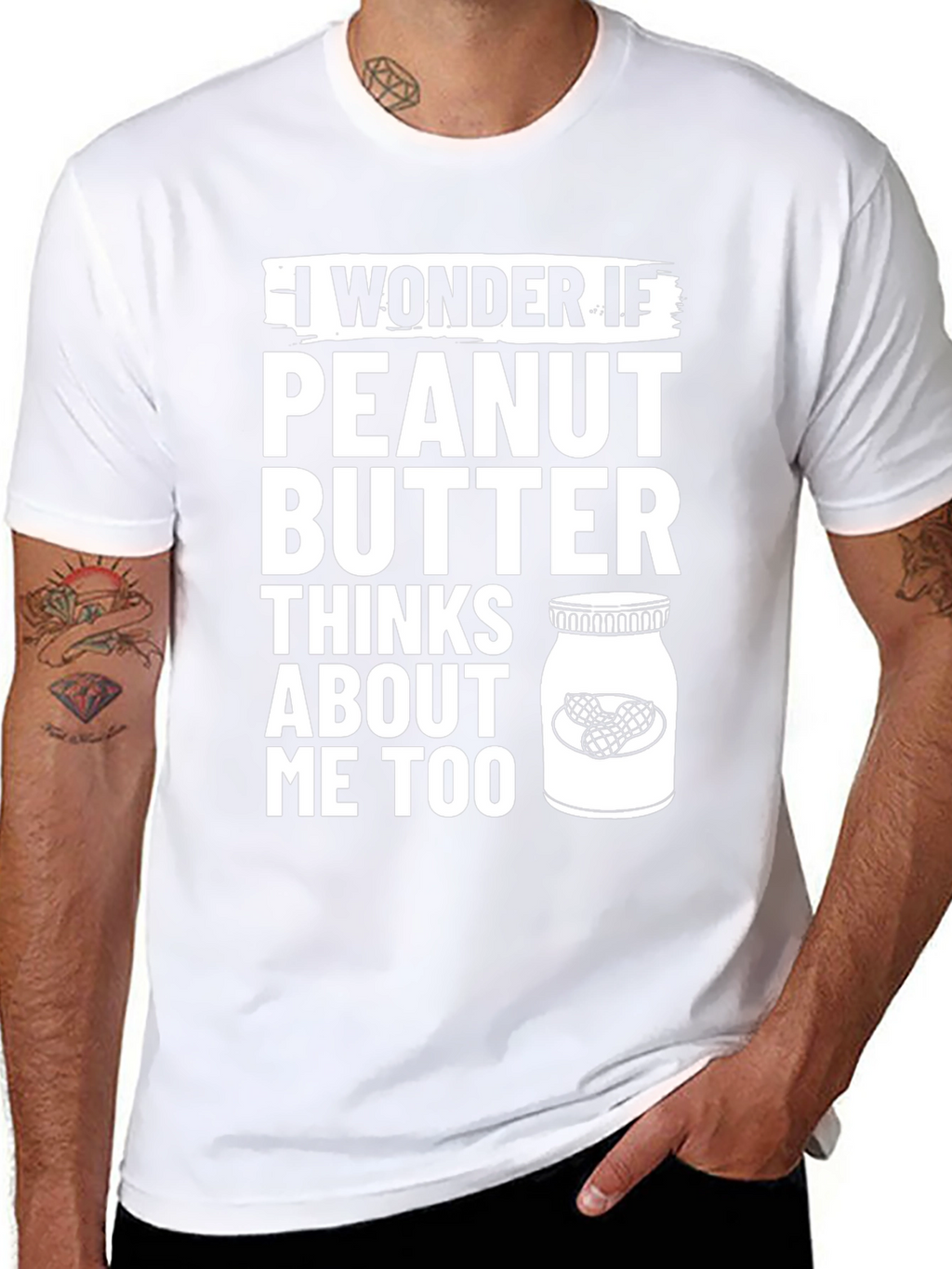 Peanut Butter Thinks About Me Too T-Shirt