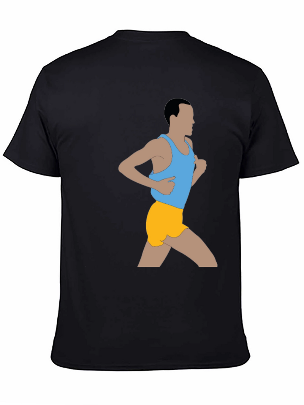 Runner Graphic T-Shirt - Black