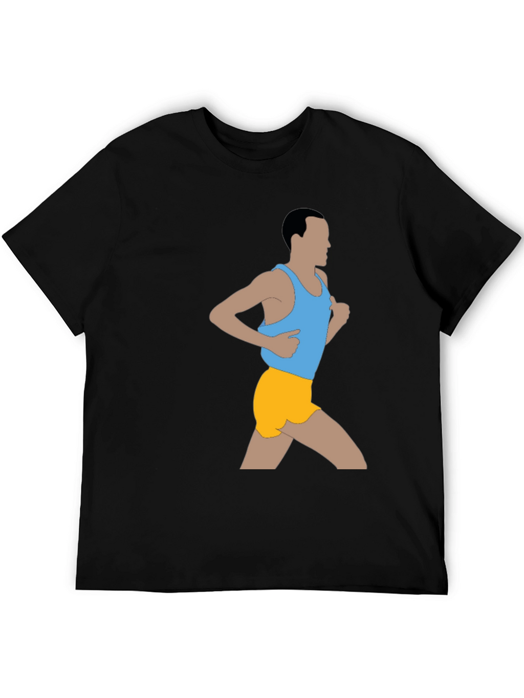 Runner Graphic T-Shirt - Black