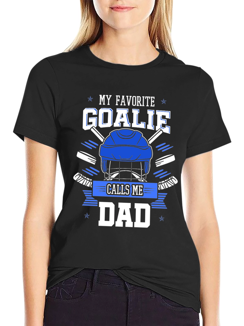My Favorite Goalie Calls Me Dad T-Shirt