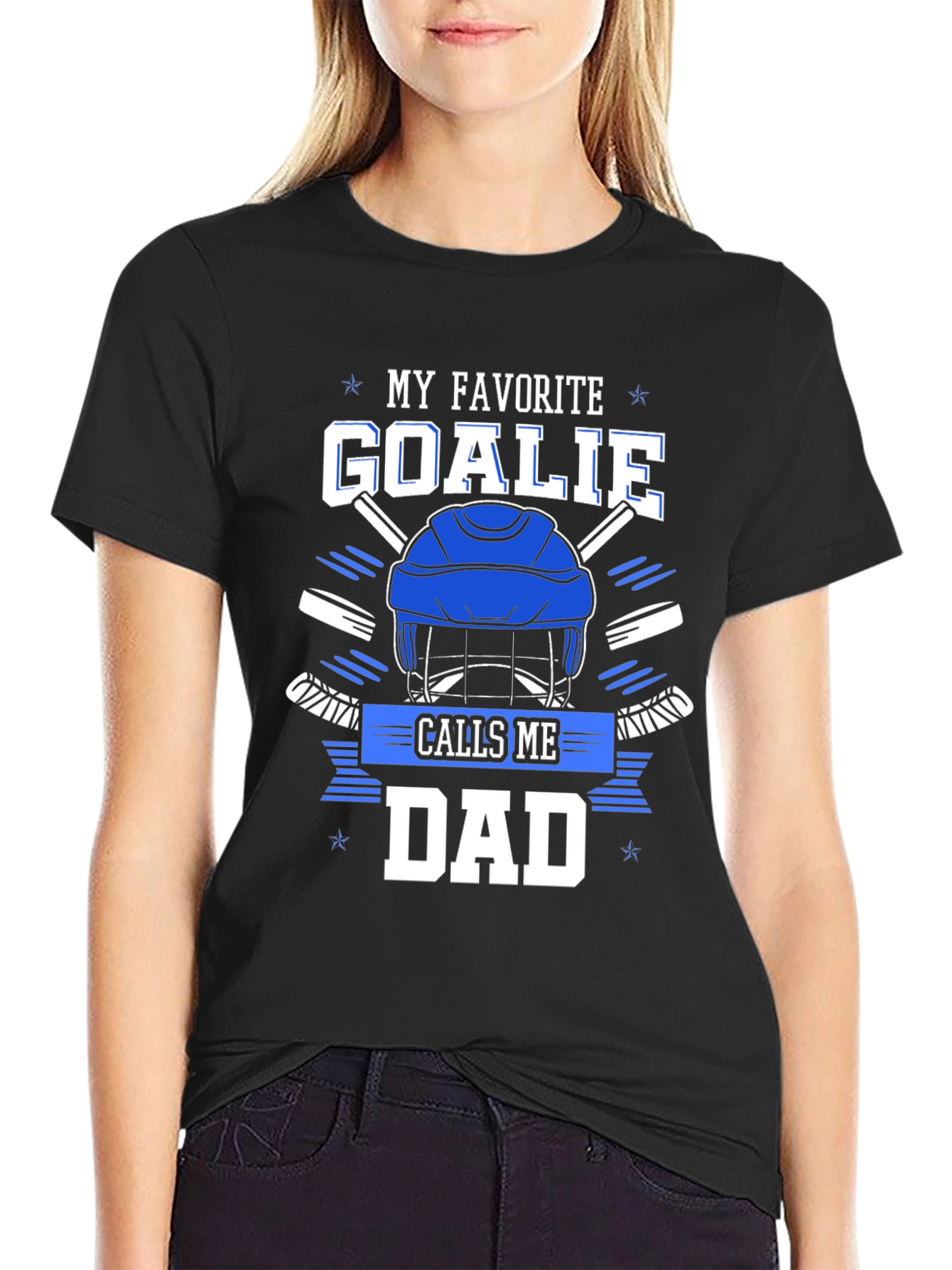 My Favorite Goalie Calls Me Dad T-Shirt