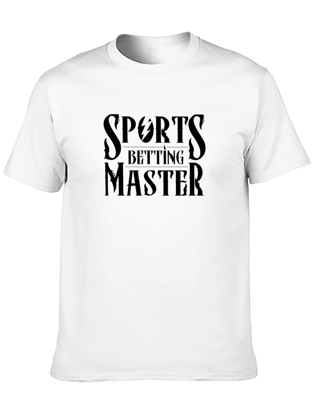 Sports Betting Master T-Shirt - Black