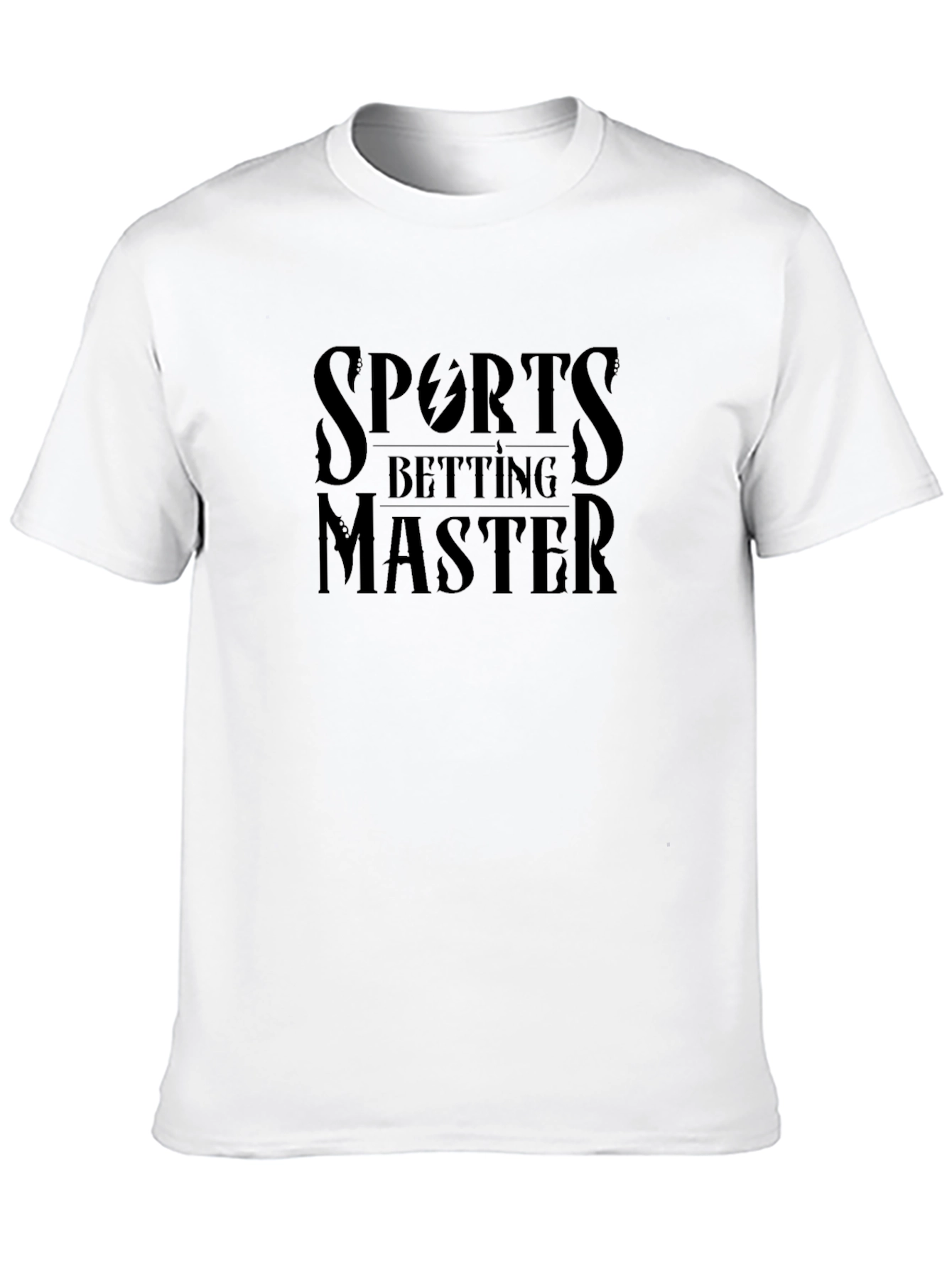 Sports Betting Master T-Shirt - Black