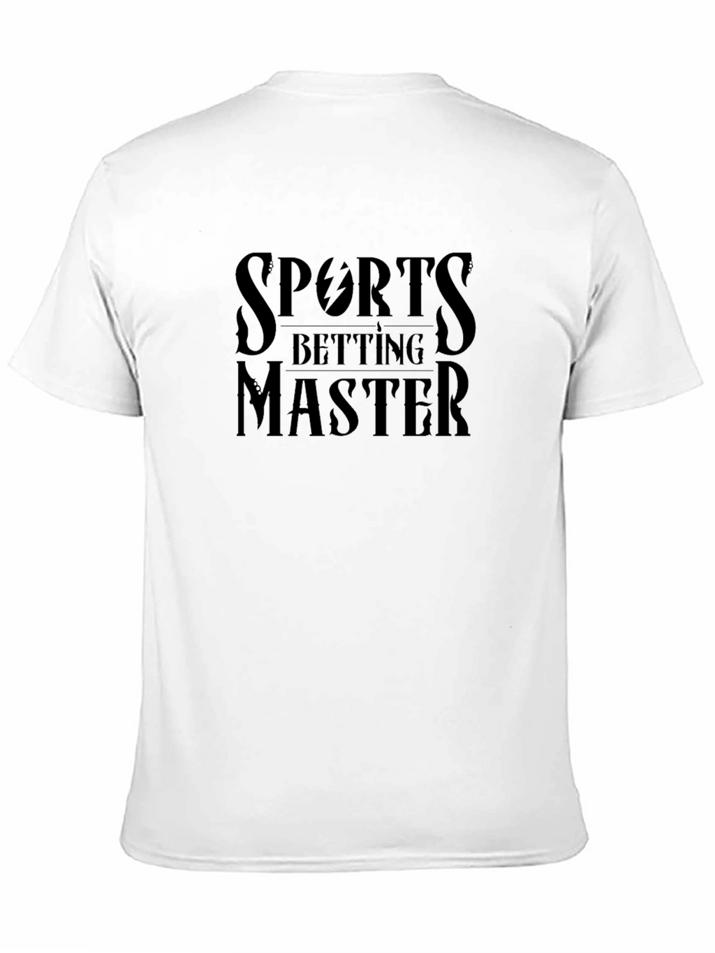 Sports Betting Master T-Shirt - Black