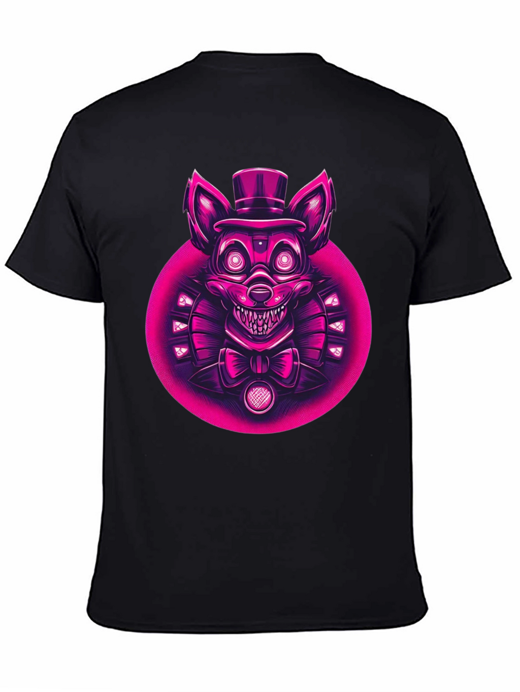 FNAF Character Graphic Tee - Black