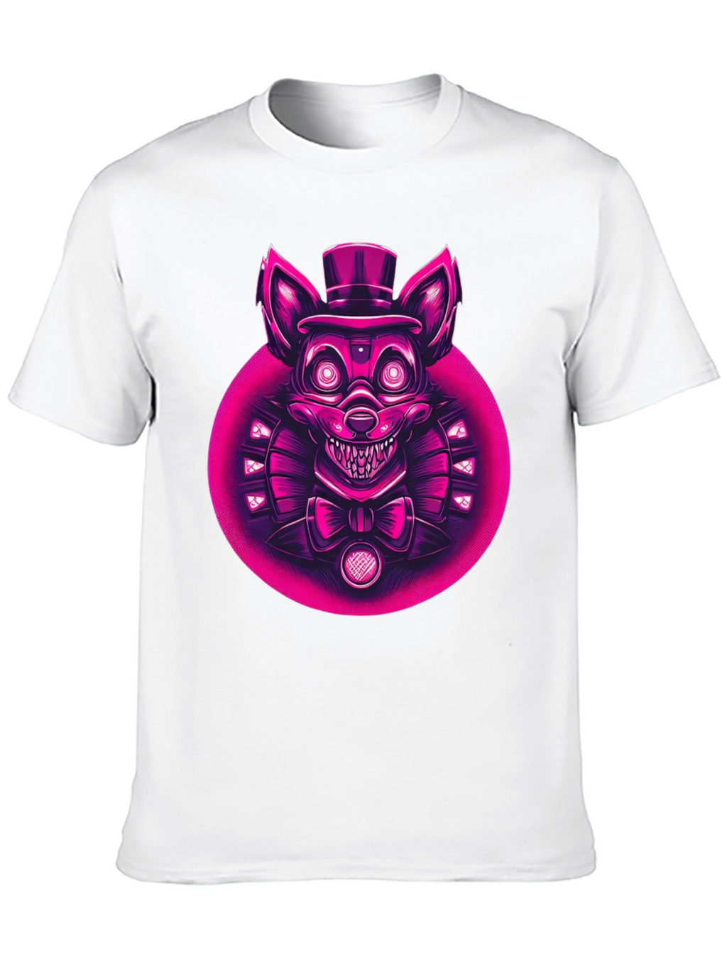 FNAF Character Graphic Tee - Black