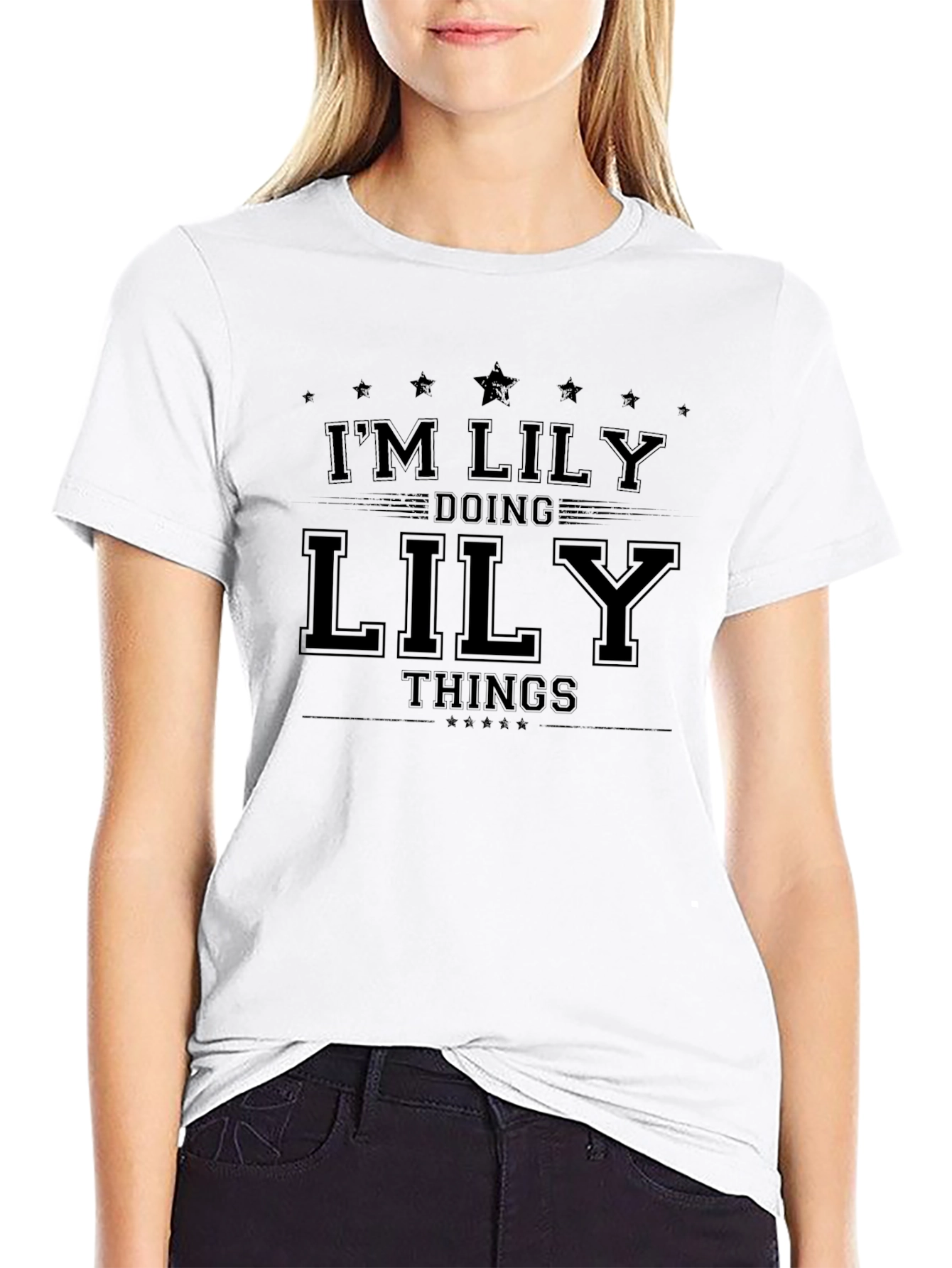 Im Lily Doing Lily Things - Novelty T-Shirt