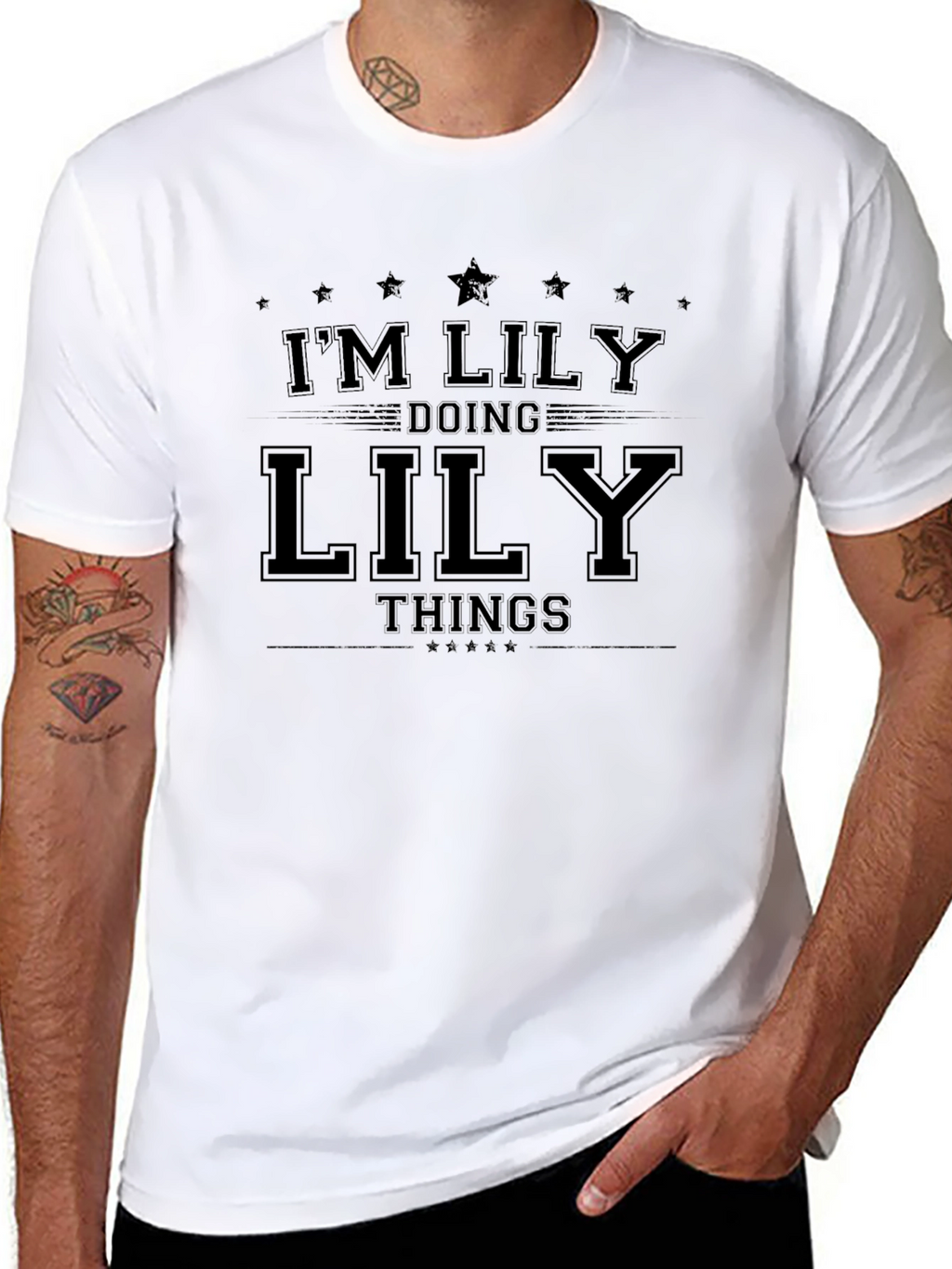 Im Lily Doing Lily Things - Novelty T-Shirt