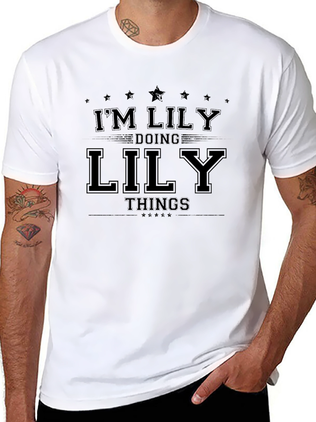 Im Lily Doing Lily Things - Novelty T-Shirt