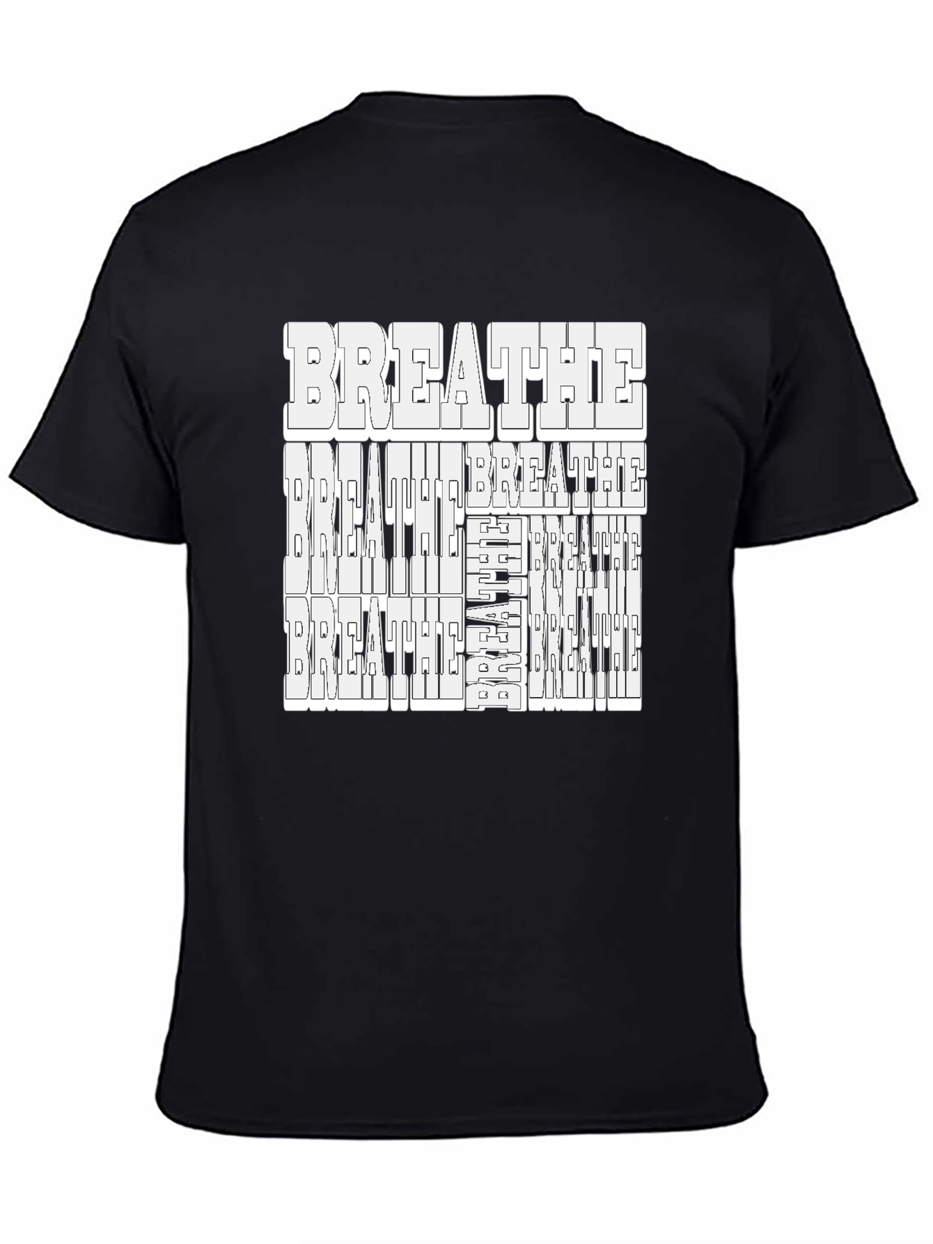 Breathe Piano Keys Graphic Tee