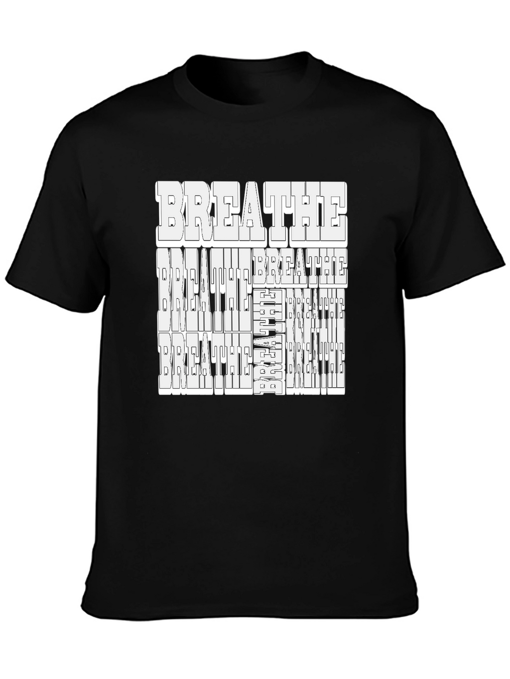 Breathe Piano Keys Graphic Tee