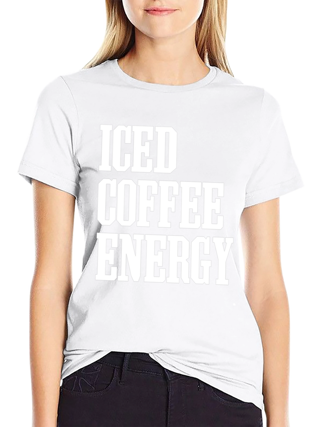 Iced Coffee Energy Graphic T-Shirt
