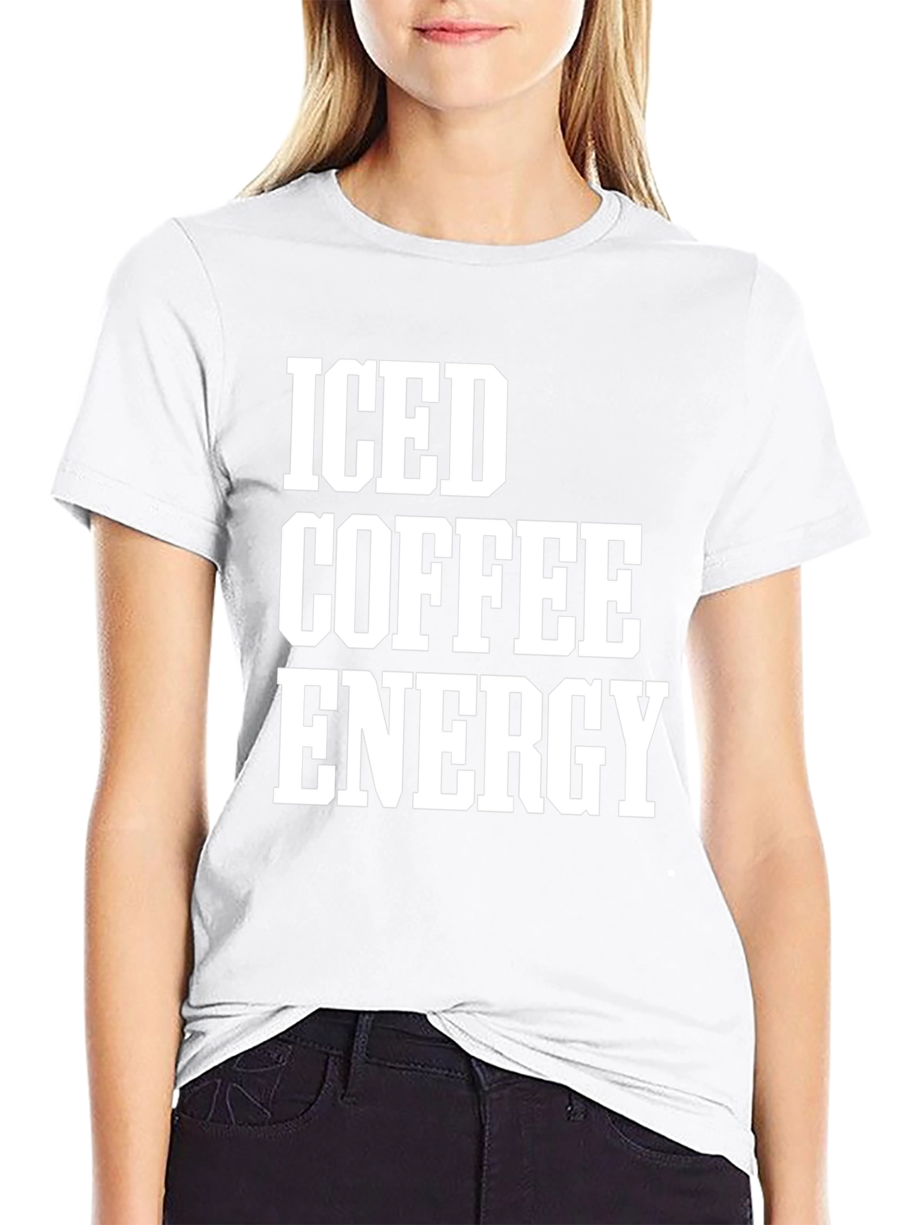 Iced Coffee Energy Graphic T-Shirt