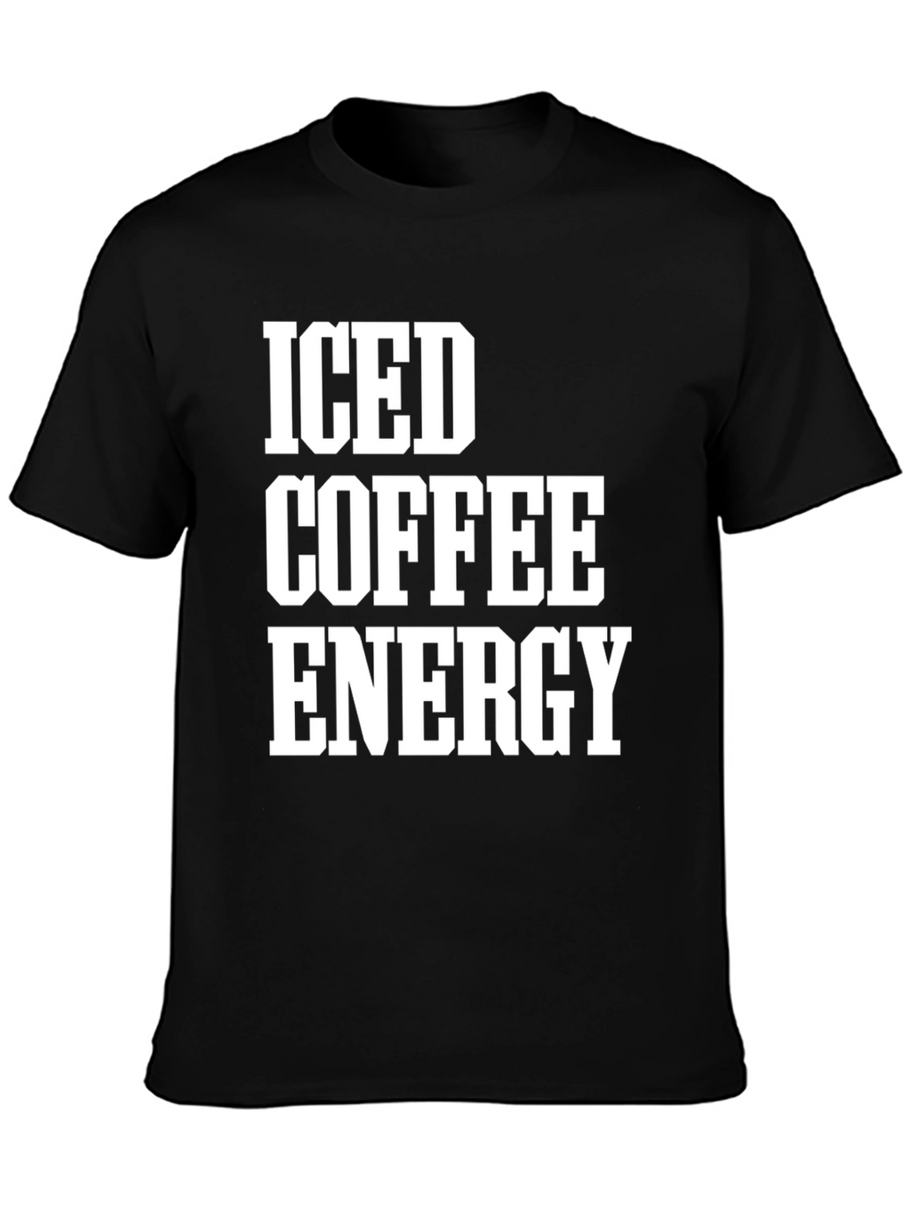 Iced Coffee Energy Graphic T-Shirt