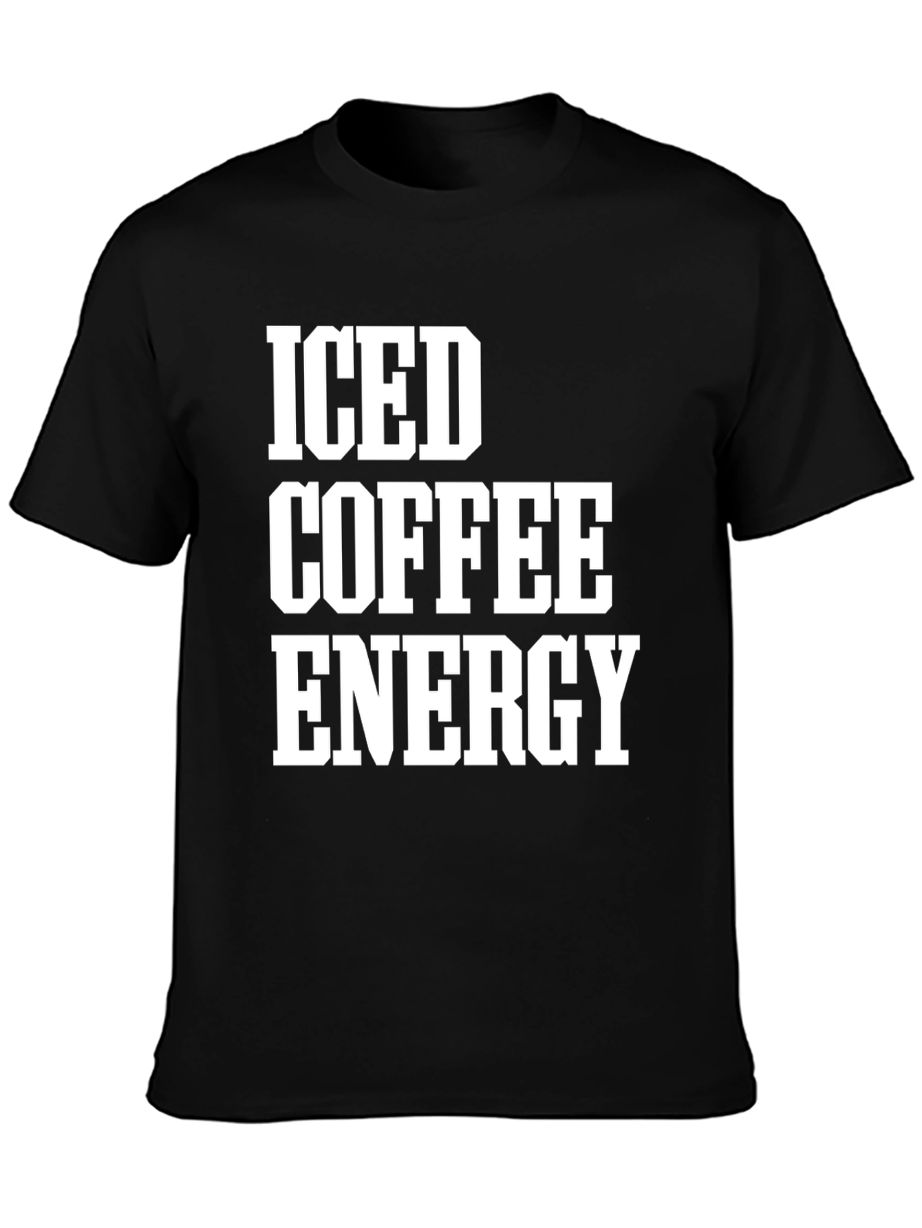 Iced Coffee Energy Graphic T-Shirt