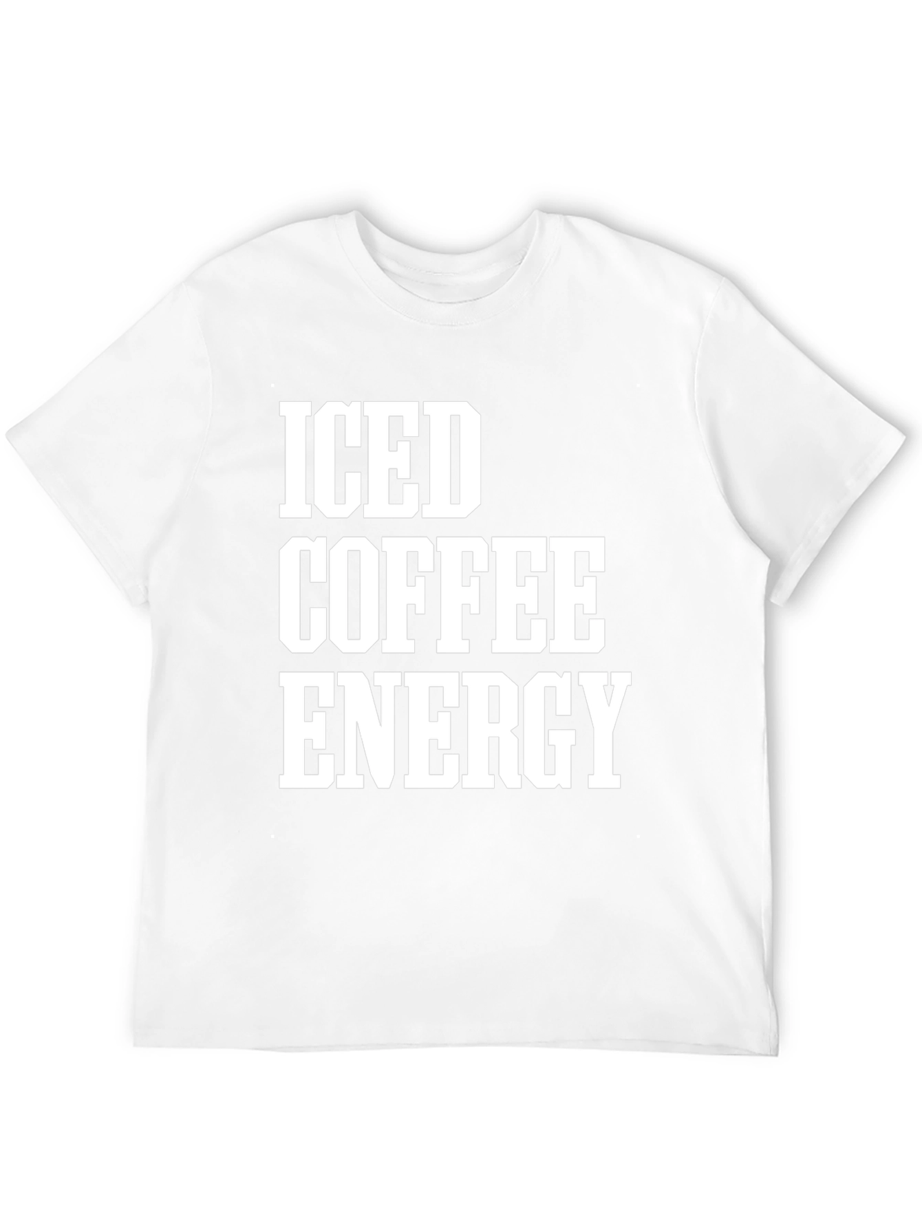 Iced Coffee Energy Graphic T-Shirt