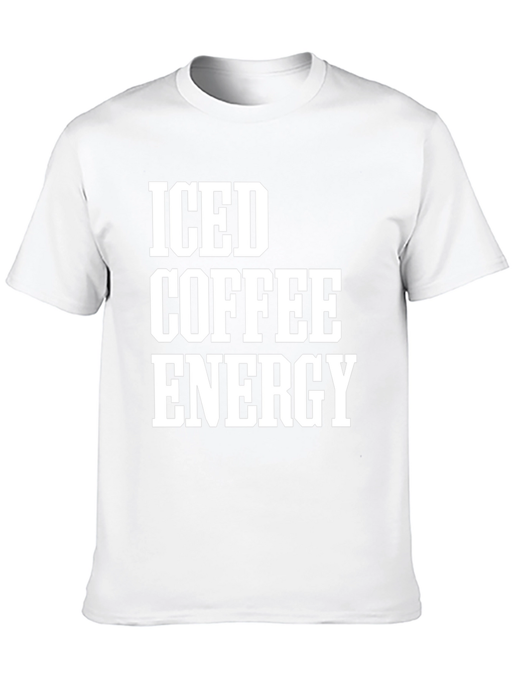 Iced Coffee Energy Graphic T-Shirt