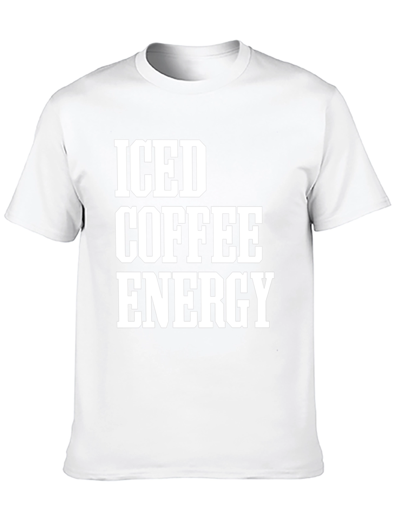 Iced Coffee Energy Graphic T-Shirt