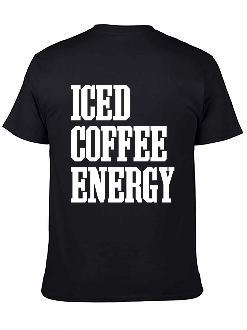 Iced Coffee Energy Graphic T-Shirt