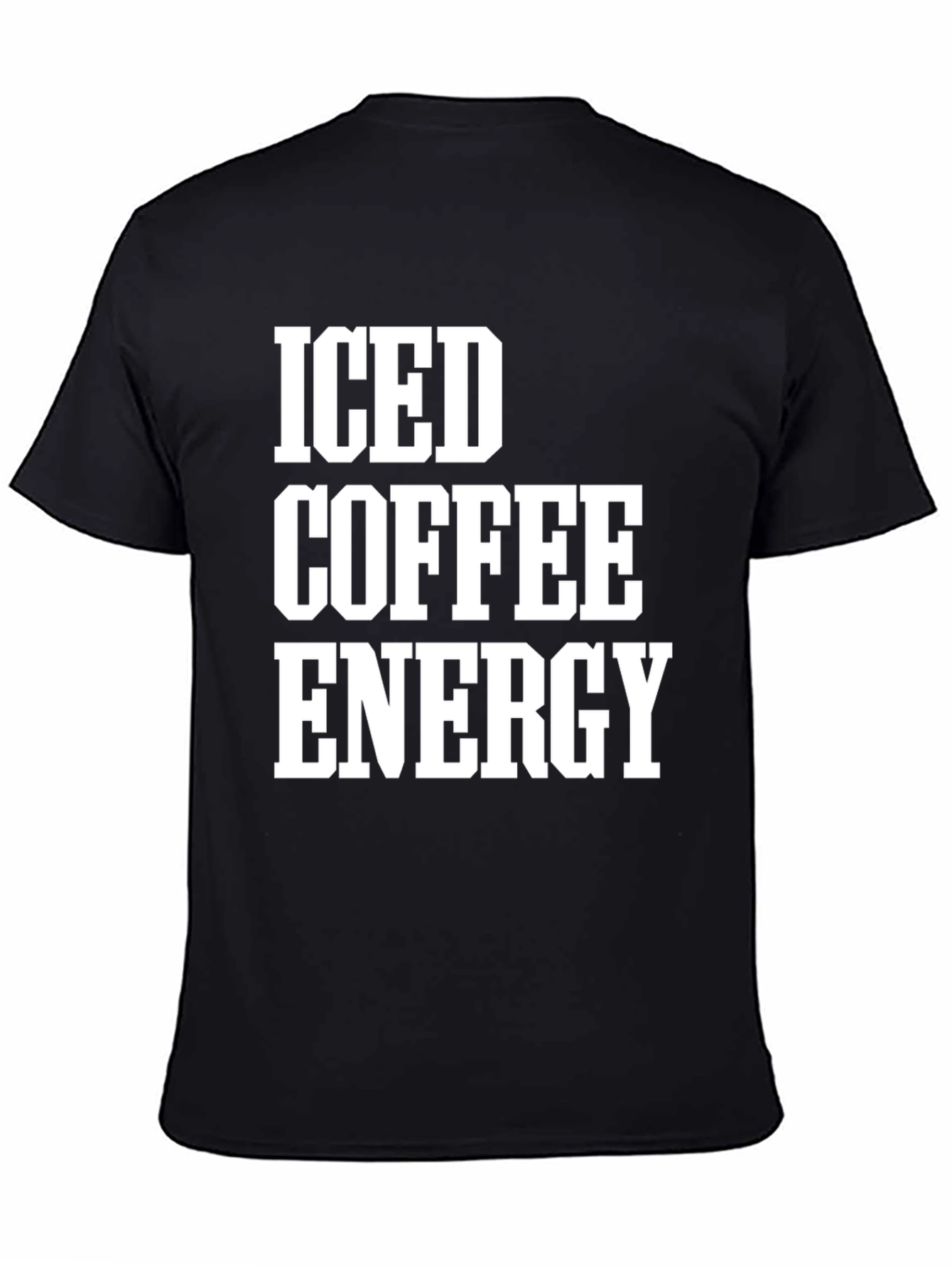 Iced Coffee Energy Graphic T-Shirt