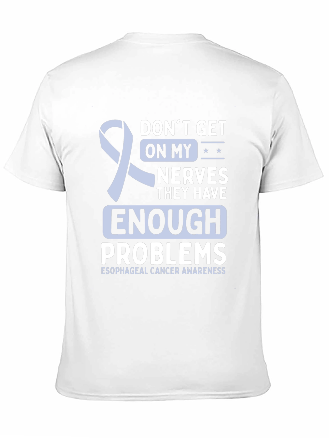 Esophageal Cancer Awareness Ribbon T-Shirt