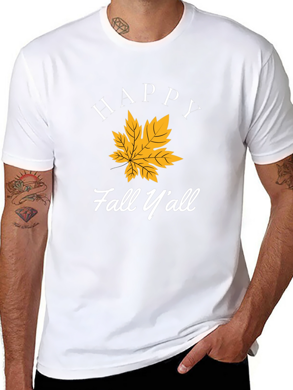 Happy Fall Yall Graphic Tee
