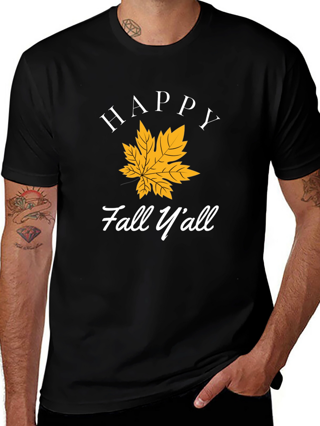 Happy Fall Yall Graphic Tee