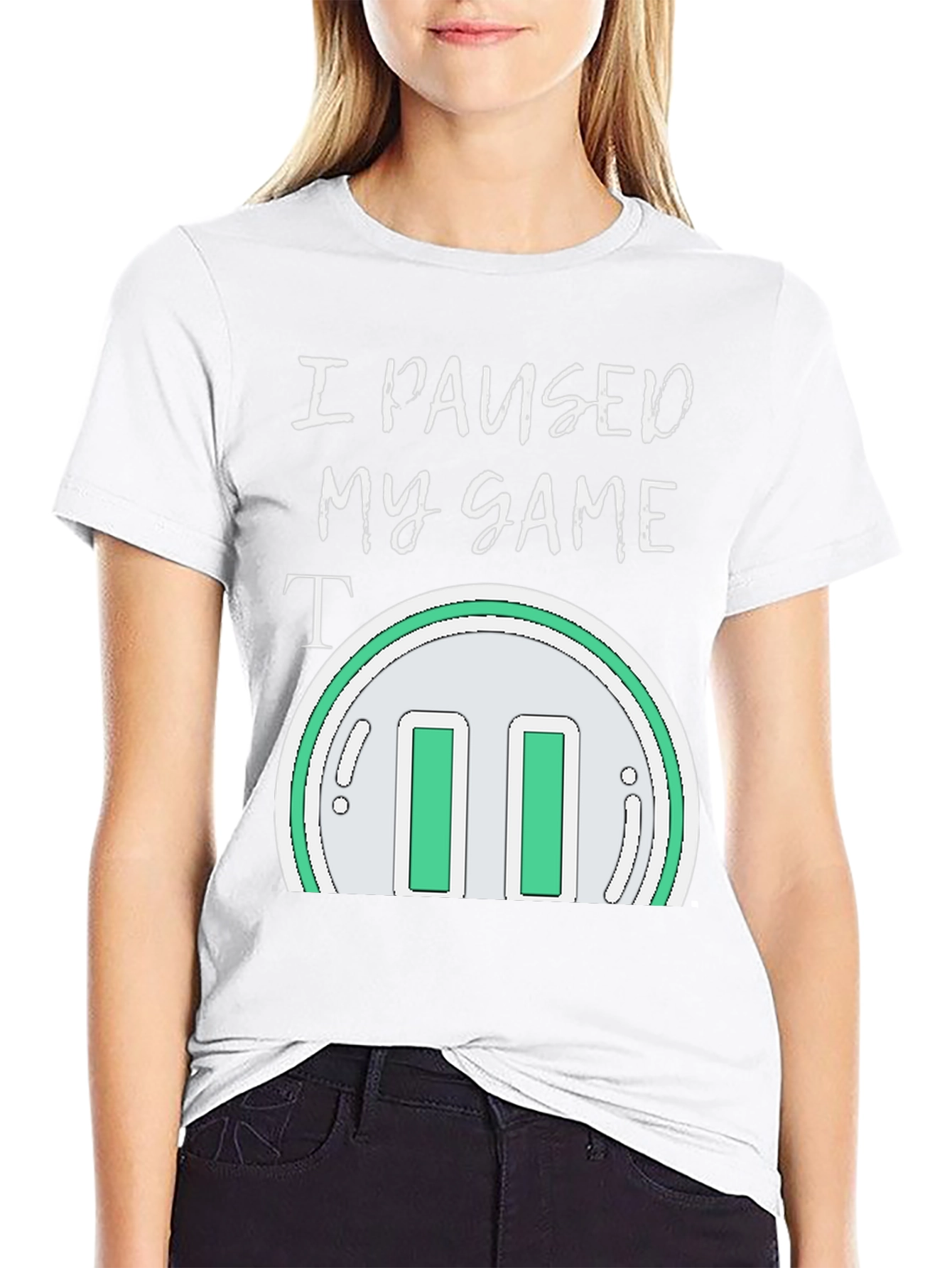 I Paused My Game T-Shirt - Gamer Apparel